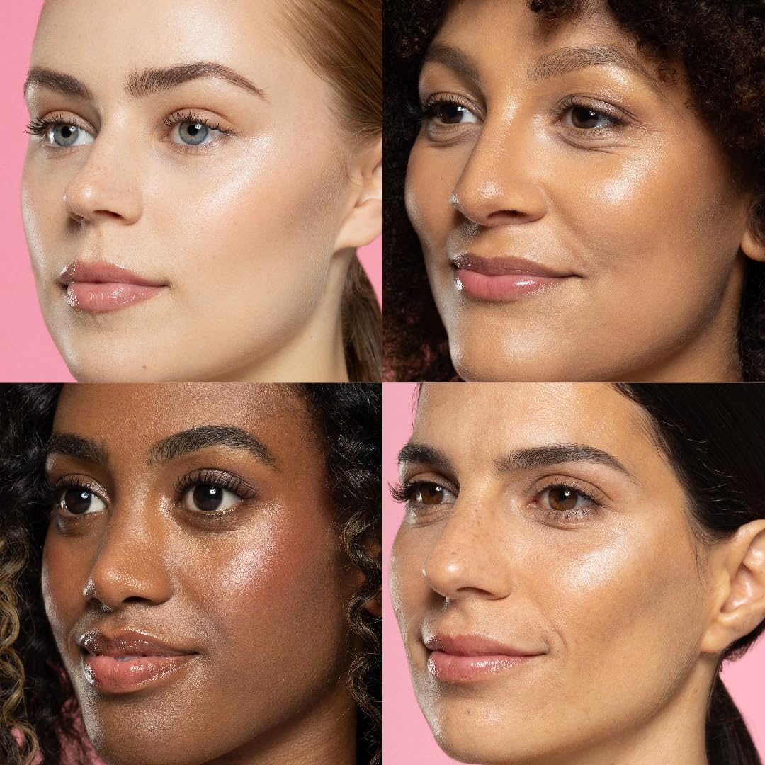 MCoBeauty Dewy Face Stick, Pearlescent, Natural Looking Glassy-Glow, Lightweight, Vegan, Cruelty Free Cosmetics