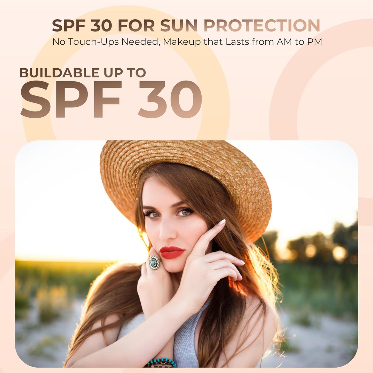 Foundation Powder Refill (Pink Bisque)(8 Ounce Bag) By Sweet Face Minerals, Lightweight Mineral Loose Makeup Powder with SPF 20, Full Coverage Flawless Finish, Talc-free, Cruelty-Free, Refill Pouch