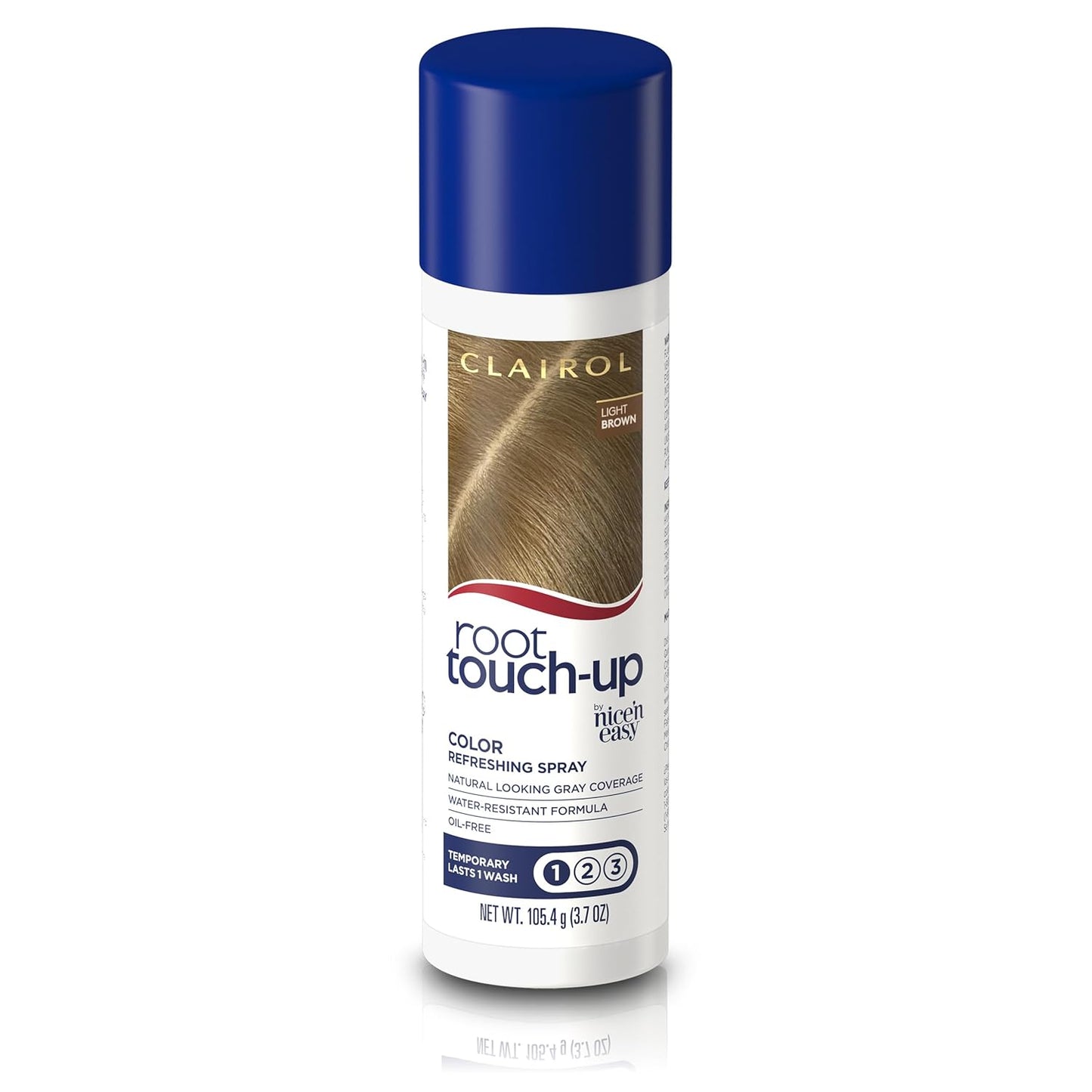 Clairol Root Touch-Up by Nice'n Easy Temporary Hair Coloring Spray, Light Brown Hair Color, Pack of 1