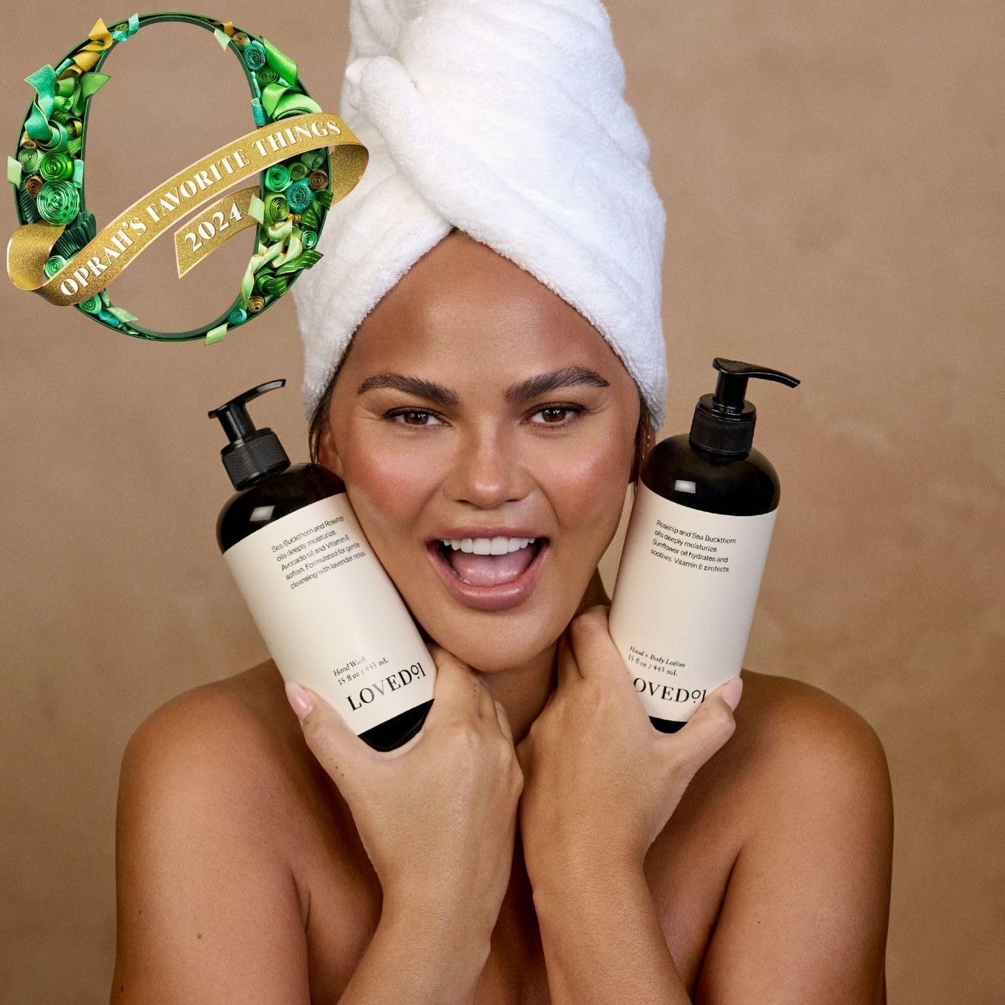 Hand Care Duo, Oprah's Favorite Things, Cleansing & Moisturizing Bundle (15 Oz Hand Wash & 15 Oz Hand & Body Lotion)