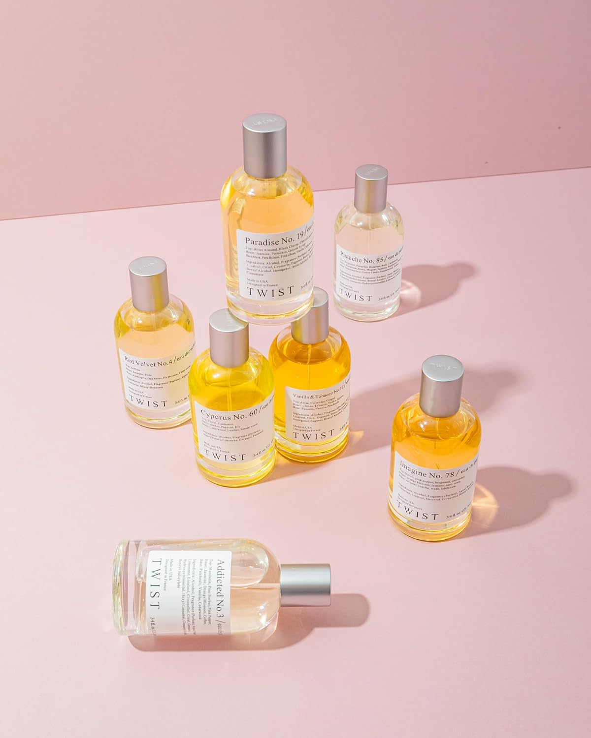 Twist - Black No. 24 - Eau De Parfum Inspired by TF Ombre Leather, Long-Lasting Perfume for Women & Men, Paraben Free, Vegan, Clean Ingredients, Unisex Fragrance - Spray 100 ml | 3.4 fl. oz.