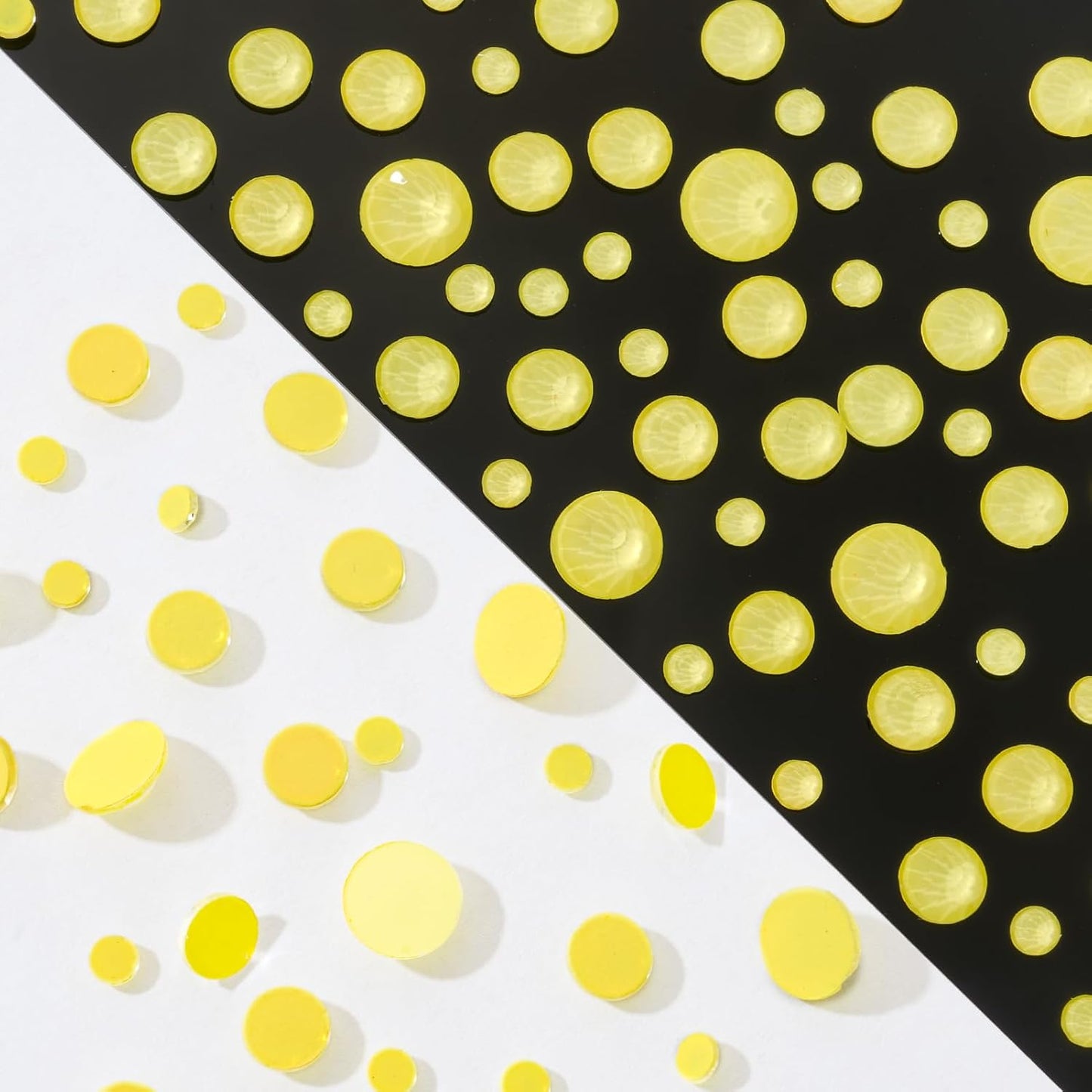 Mocha Citrine Flatback Rhinestones, Glass Rhinestones for Nail Art and Craft, Glue Fix, Loose Crystal Gemstones(Mocha Citrine, SS10, 1440pcs, 2.7-2.8mm)