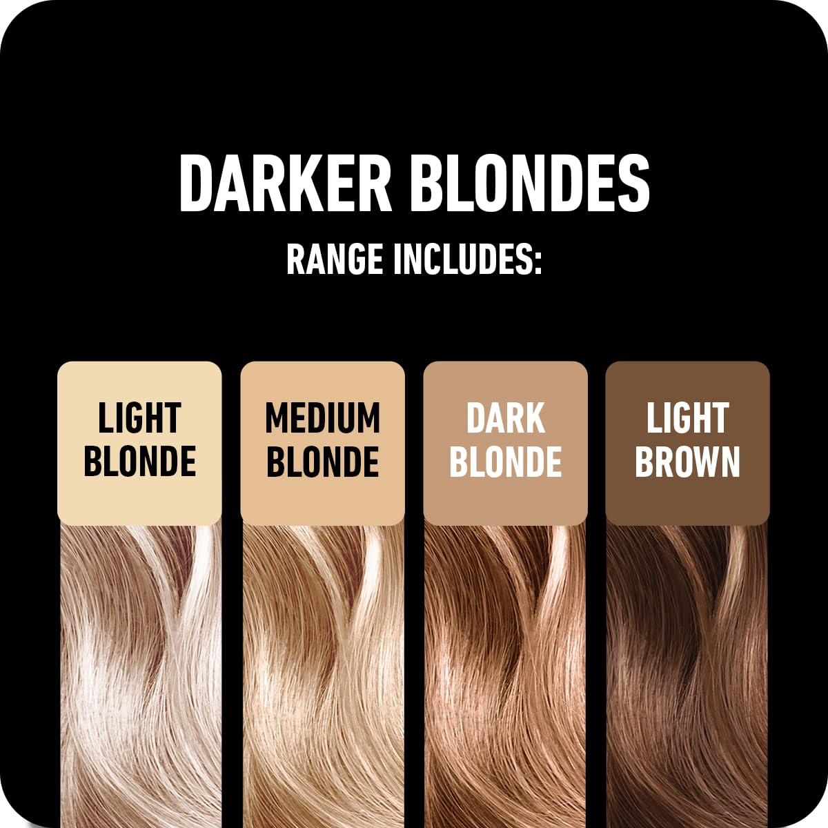 BOLDIFY Hairline Powder Color Sample Kit - Root Touch Up Hair Color for Gray Coverage - Bald Spot Concealing Hair Powder for Women & Men - 48-Hour Stain-Proof - Darker Blondes