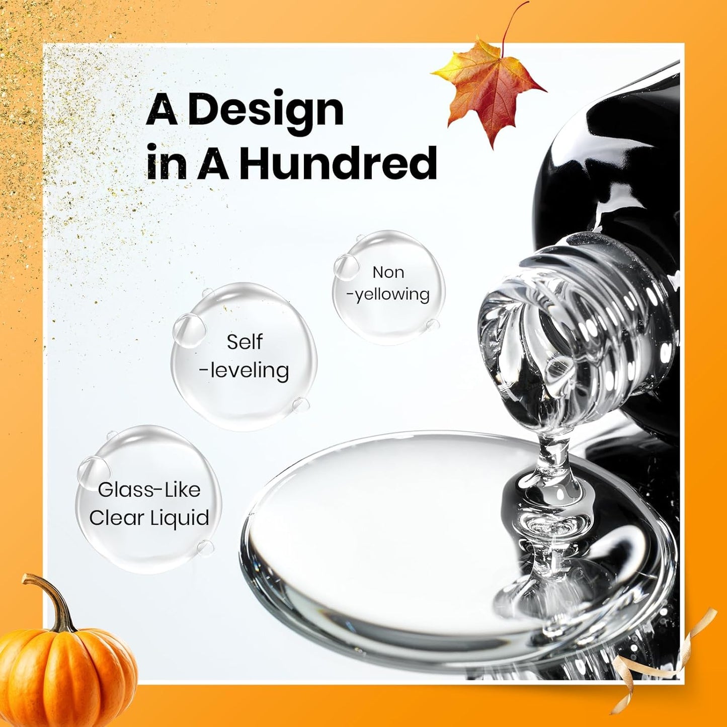 Beetles Blooming Gel 15ml Clear Uv Led Blossom Fall Halloween Nails Gel Polish for Spreading Effect Marble Natural Stone Watercolor Floral Print Soak off Diy Nail Art Design Manicure Gift for Women