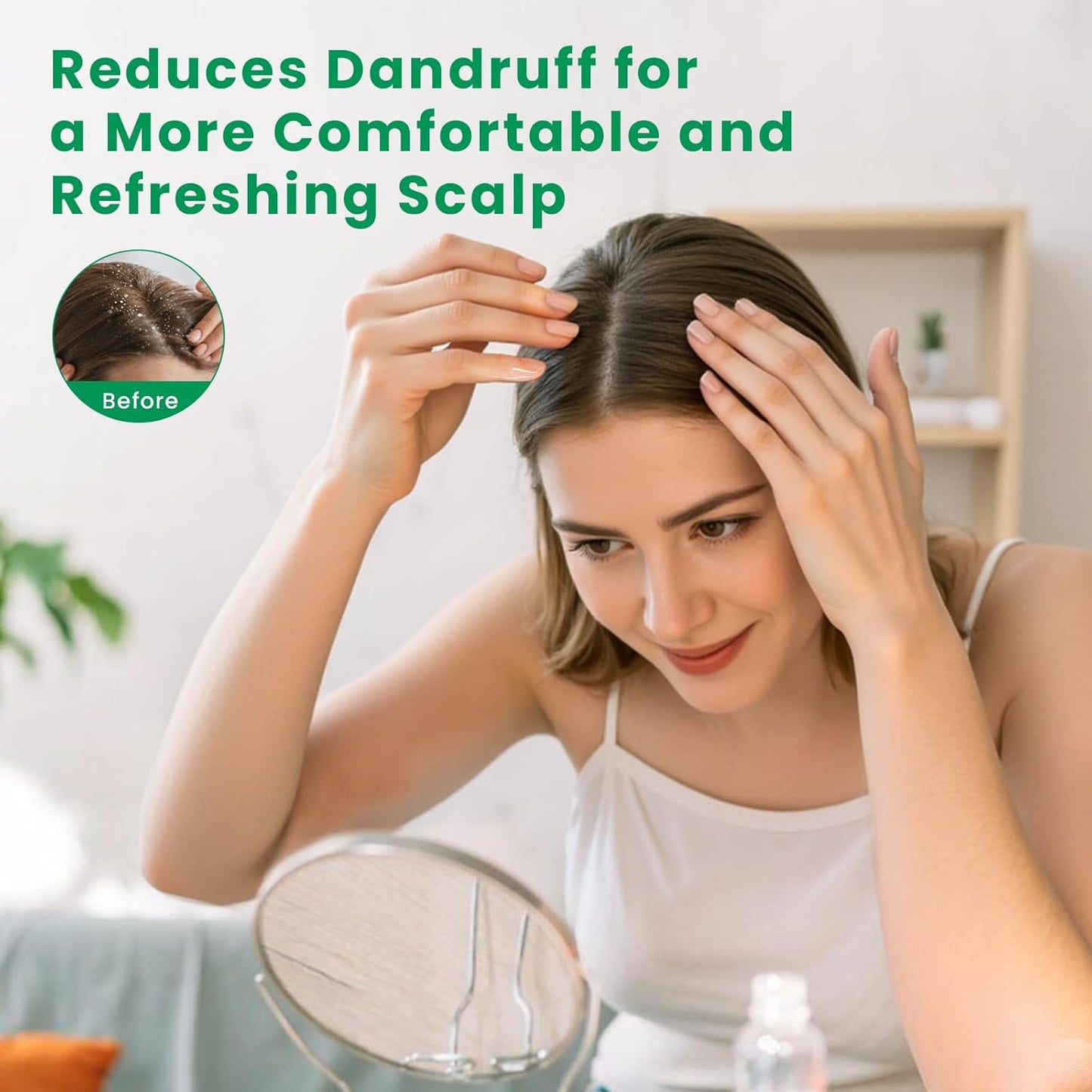 EVOKE OCCU Rosemary Oil for Hair Growth, Nourishing Scalp, Relieving Hair Loss & Reducing Dandruff - 4 Fl Oz