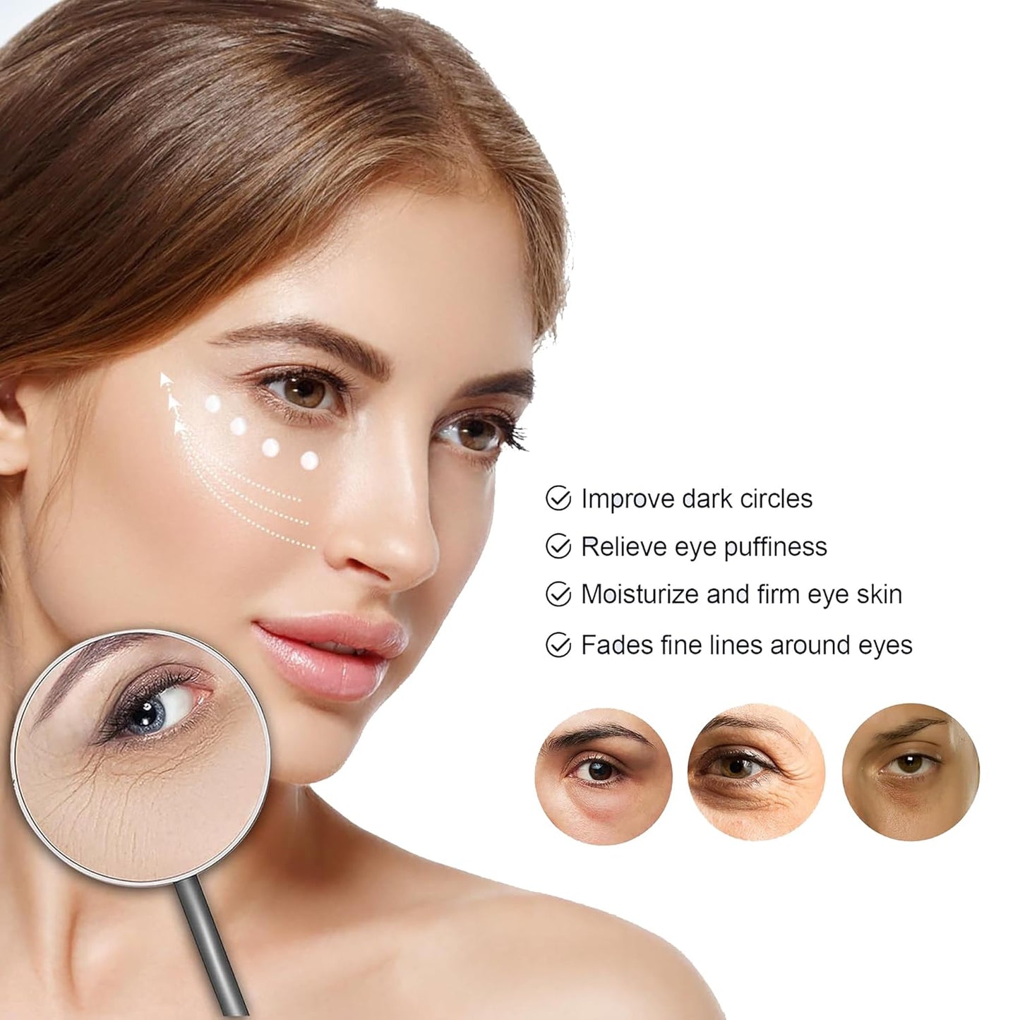 Eye Cream, Firm Under Eye Cream, Eye Lift & Firming Cream (4 x 30ML)