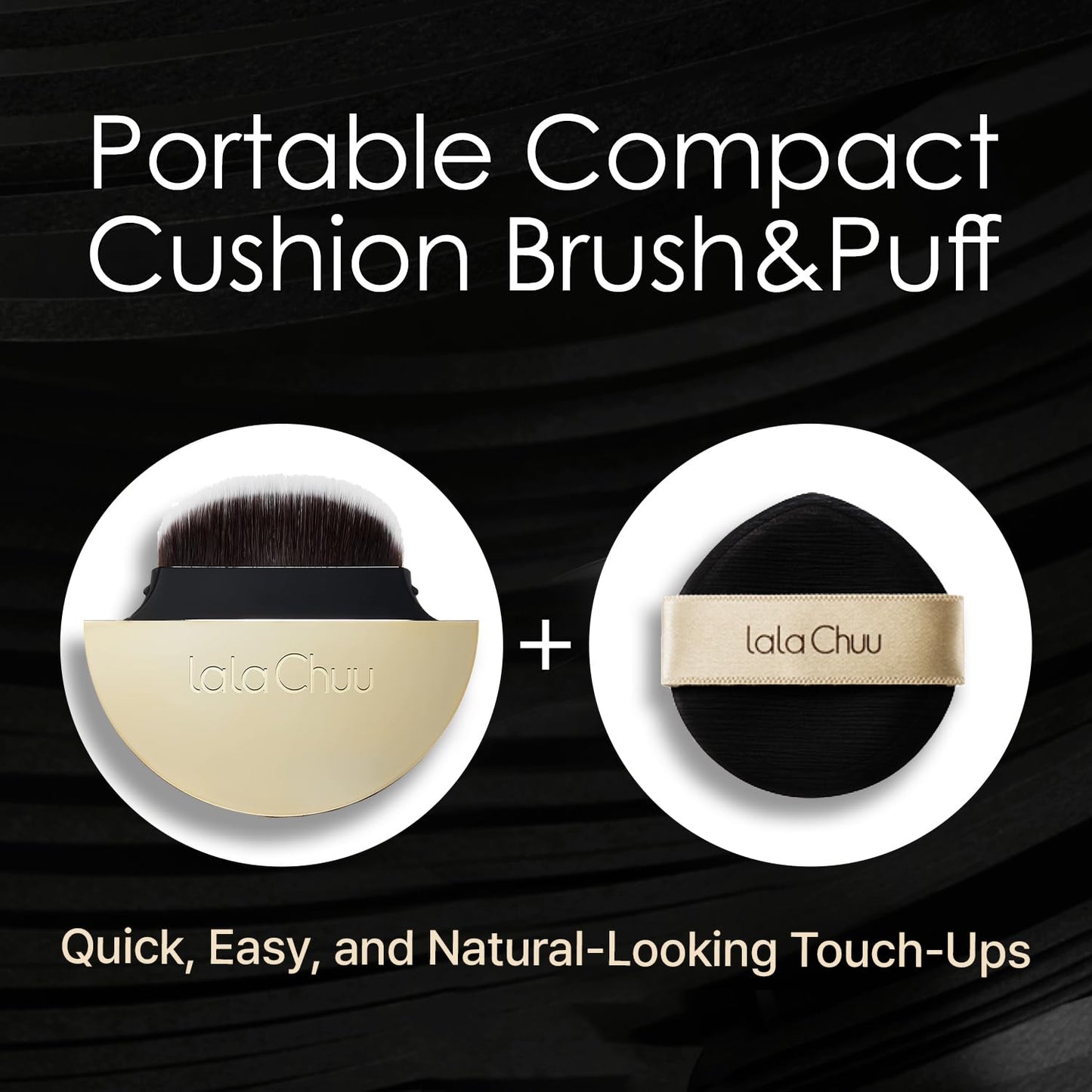 LALACHUU Hairline Powder, the revolutionary solution for concealing hair loss instantly, Root Touch Up for Women & Men with Master Brush. Stain Proof for 100 hours 0.52 Ounce (Light Brown)