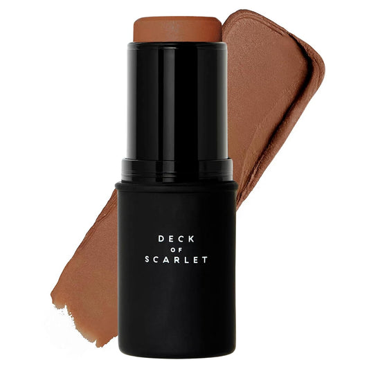 Deck of Scarlet Skin Edit Serum Foundation Stick - Clean And Vegan Makeup - Hydrating Formula With Natural Glowy Finish