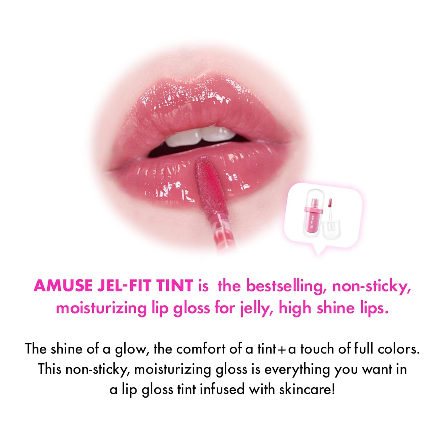 Amuse Jel-fit tint (08 GORGEOUS MAUVE)