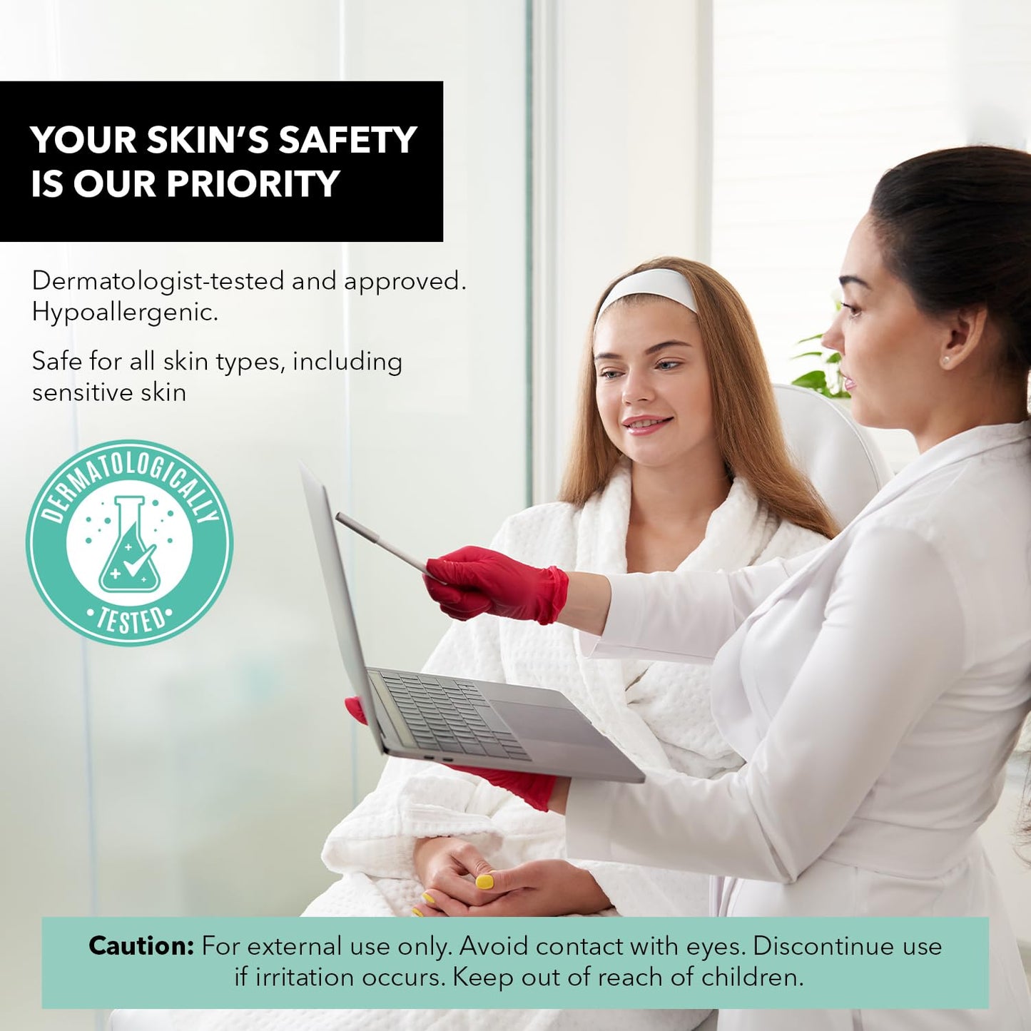 Under Eye Patches For Puffy Eyes and Dark Circles - Dermatologist Tested Anti-Aging - Ultra Hydrating, Anti Wrinkle Patches - Natural, Vegan, Clean Beauty, Korean Skin Care - 5 Pairs