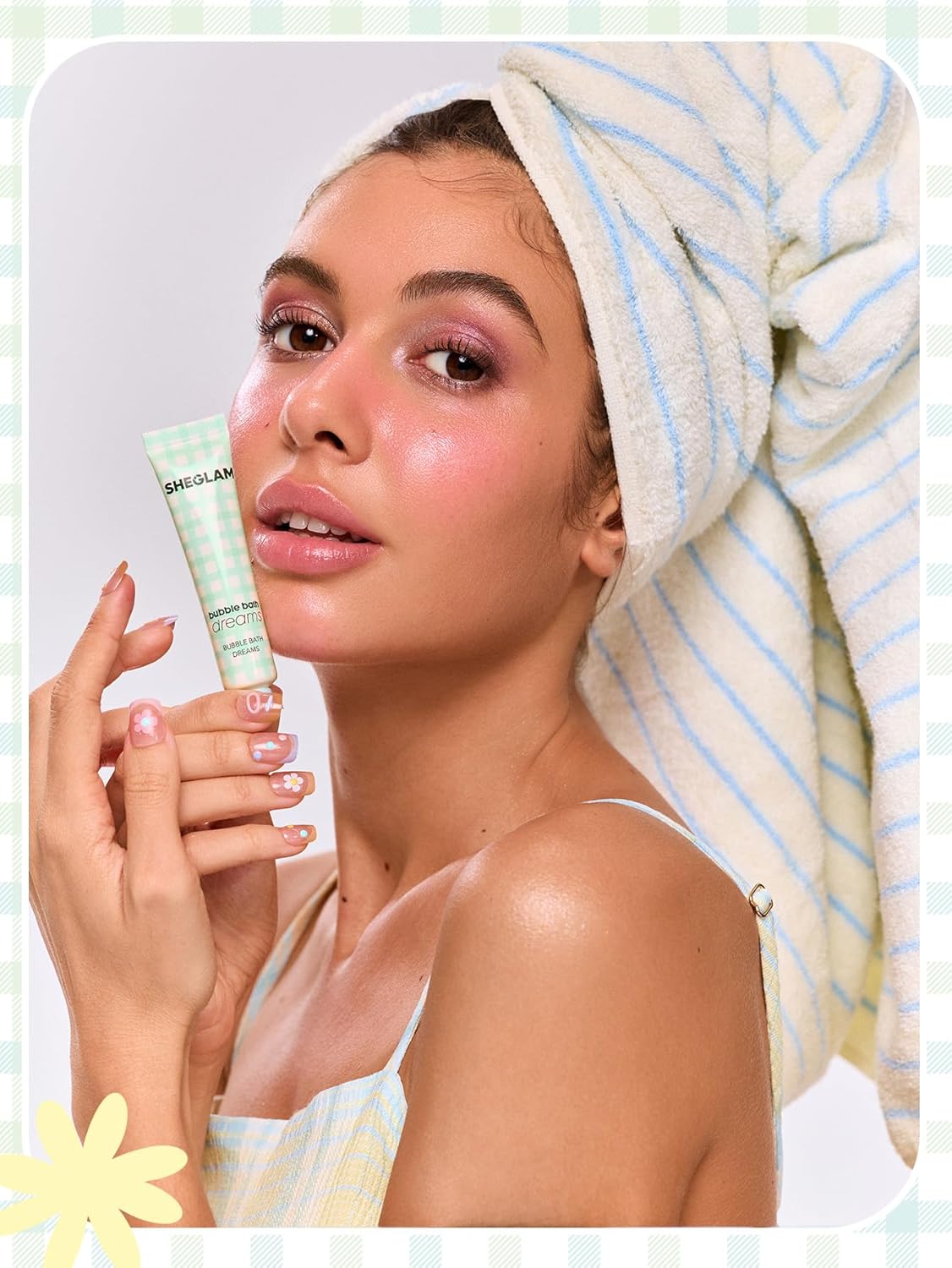 SHEGLAM Bubble Kiss Lip Balm Semi-Matte Nourishing & Hydrating Moisturizing Lip Balm - Gummy