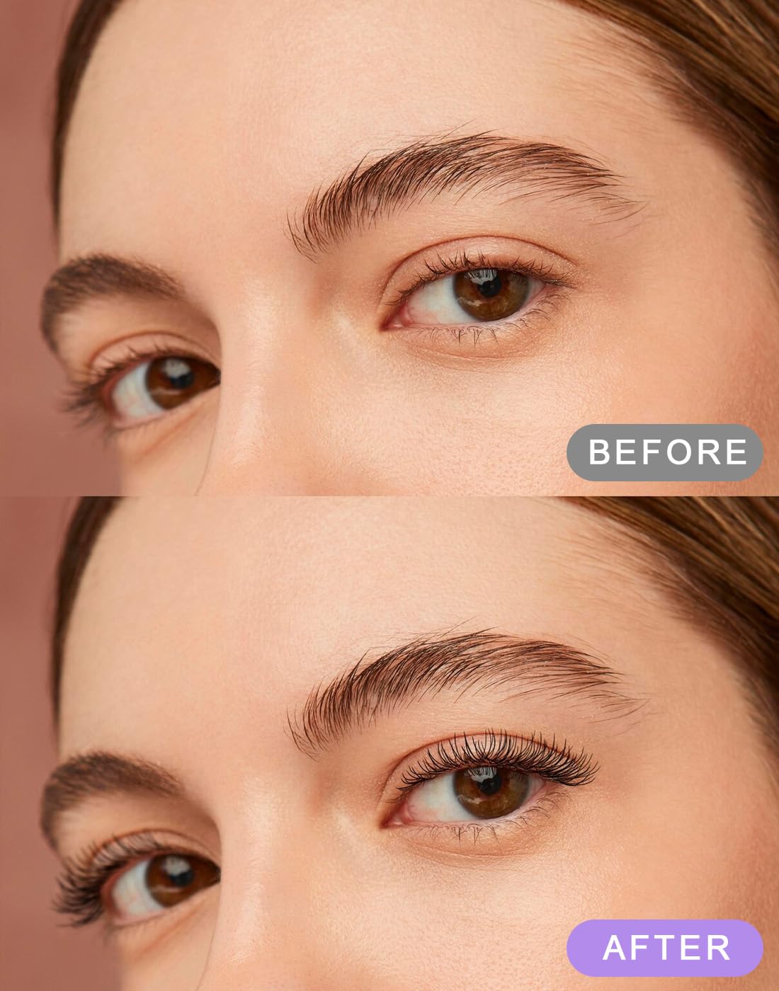 Classic Fake Eyelashes – 7-13mm – Lash Extensions – Luxurious Natural Mink Lashes Eyelash Extensions – Comfortable and Easy to Apply – High-End Fiber Lashes for Superior Volume