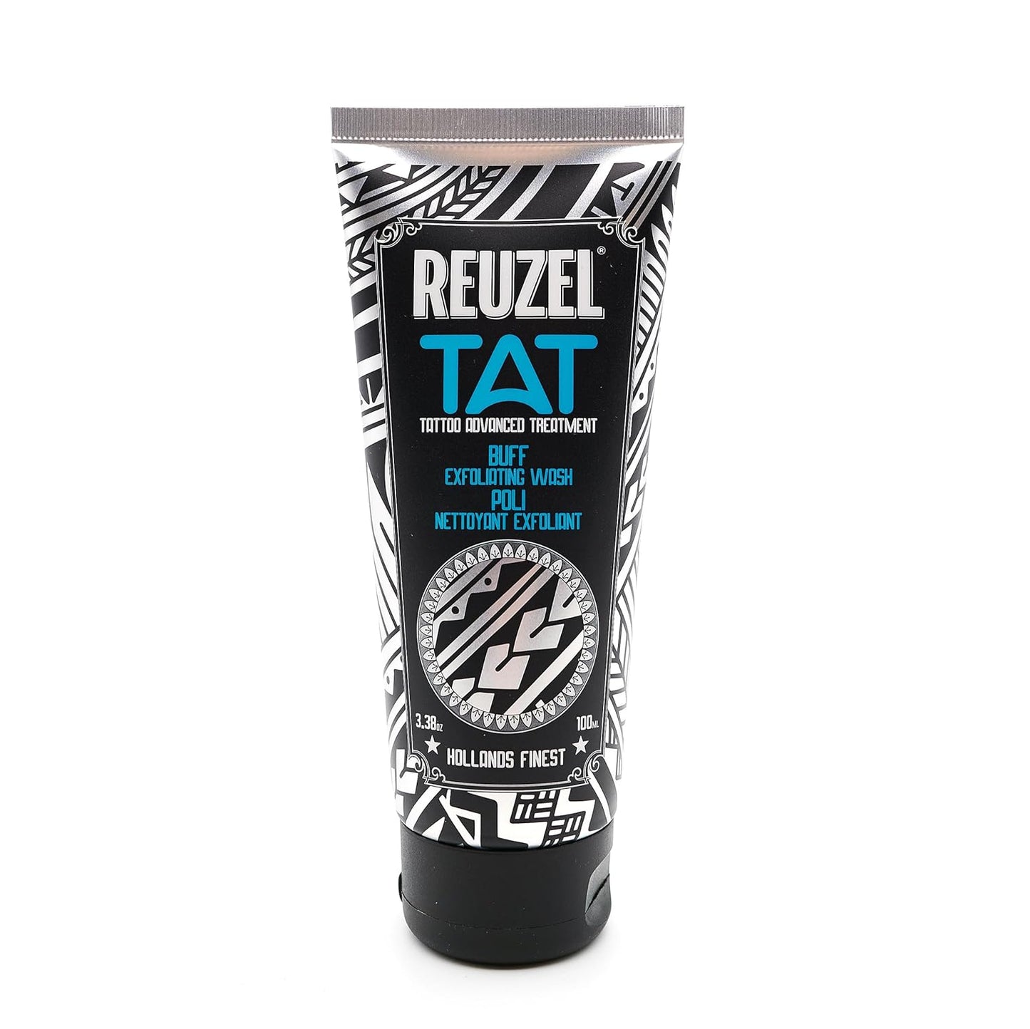 REUZEL BRIGHT Tattoo Care Gift Set, BUFF Exfoliator and Hydrabalm, Revives Colors, Vegan Formula