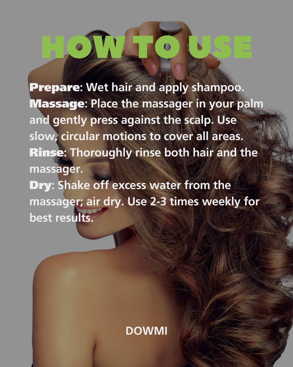 Scalp Hair Massager Shampoo Brush 2-Pack, Scalp Scrubber Set for Hair Growth and Deep Cleansing with Thick and Thin Bristles