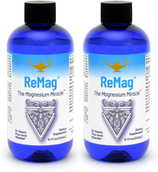 RnA ReSet ReMag – High Absorption Magnesium Chloride Liquid, 8.1 Fl Oz (2-Pack)