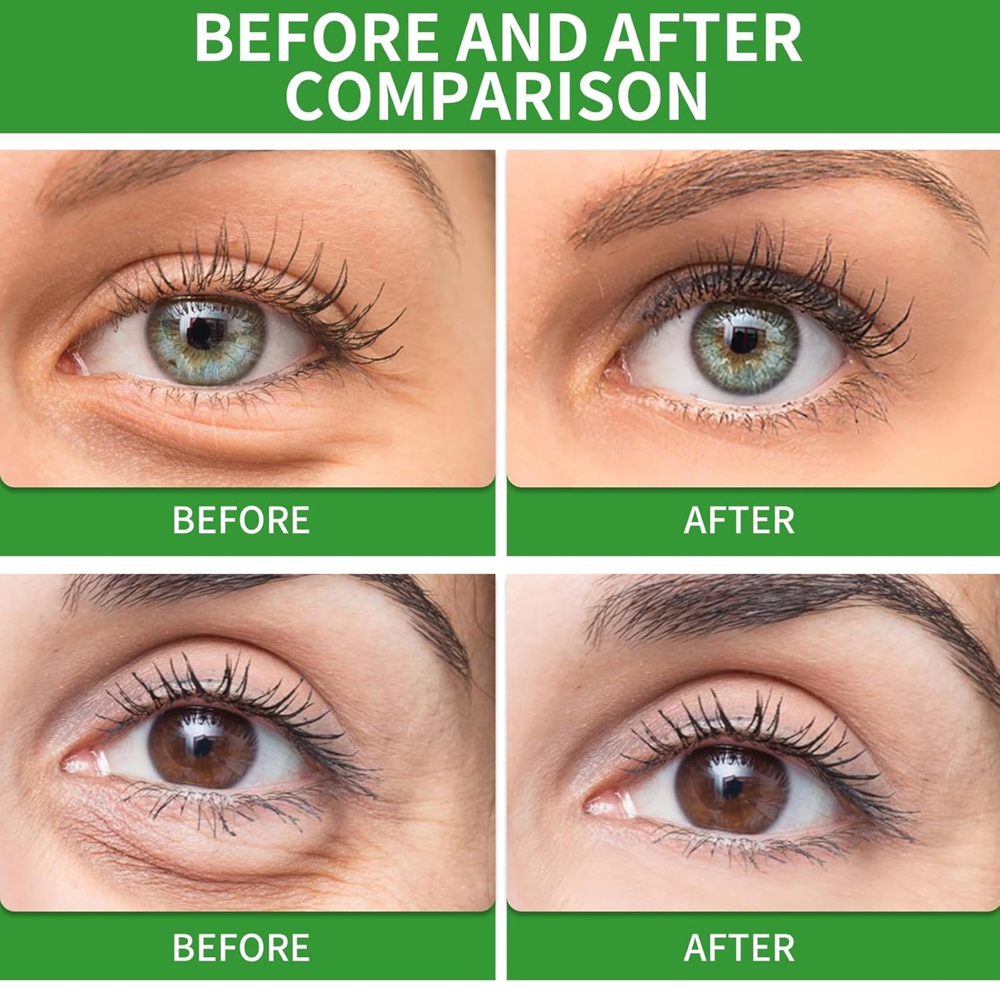 Under Eye patches (64 pcs)-Green Tea Eye Mask with Hyaluronic Acid, Cooling Eye Care for Puffy Eyes & Dark Circles Treatments,Reduce Under Eye Bags and Smooth Wrinkles