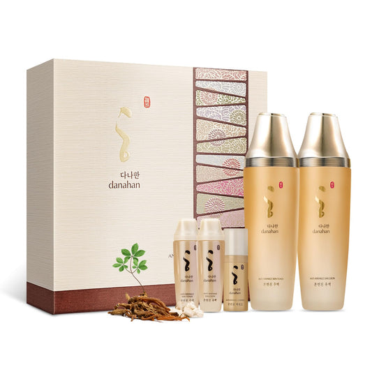 Bon Yeon Jin 2pcs Set, 5.4 fl oz(160ml), Emulsion 5.4 fl oz(160ml) | Anti-Wrinkle, Moisturizing, Hydrating, Soothing, Korean Skin Care, Korean Skin Care Set