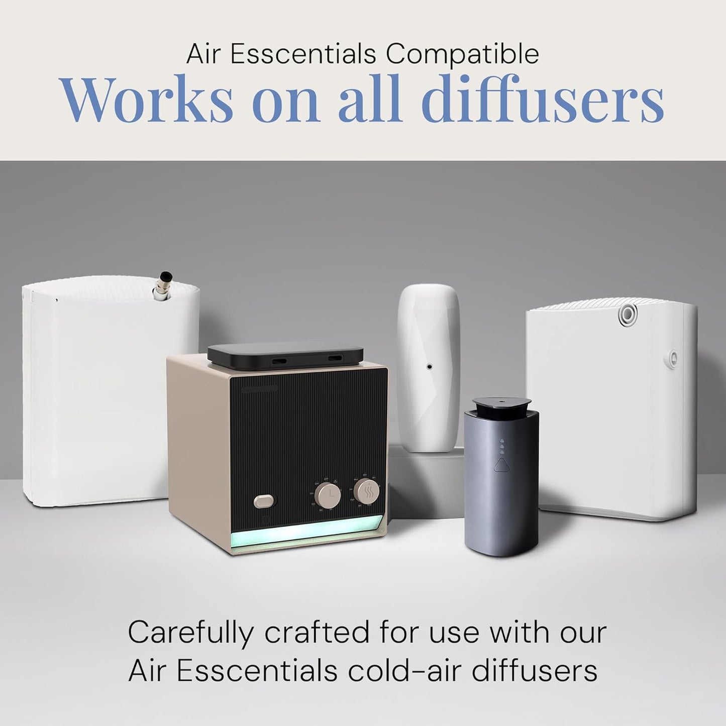 Fresh Blue Aroma Oil, Essential Oils Blend for Diffusers & Scent Machines, Mandarin, Ozone & Cardamom Blend, Aromatherapy, Cold Air Diffuser Compatible, 300 mL