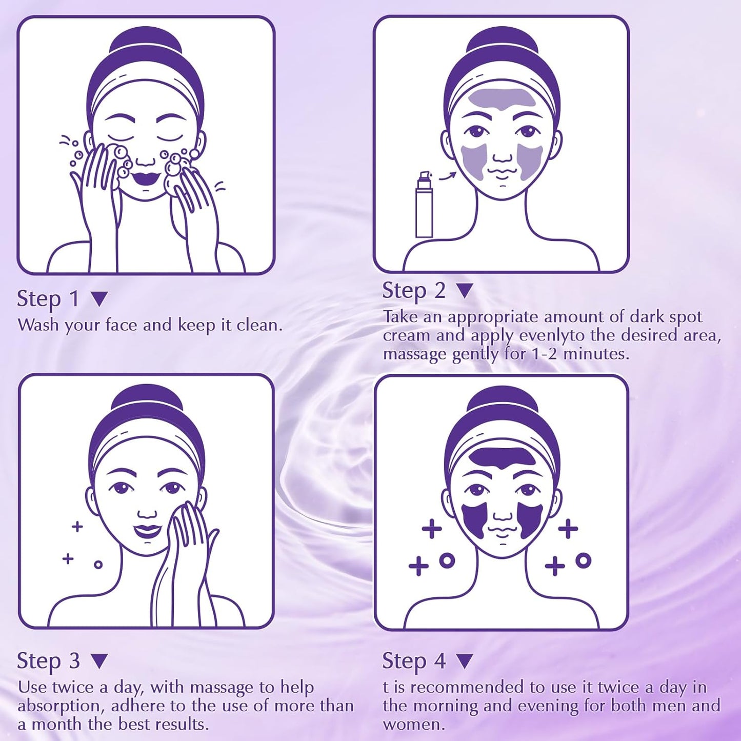 Dark Spot Remover for Face Cream, Dark Spot Corrector, Rapid Tone Repair Retinol Serum for Sun Spots, Age Spots, Skin Brown, Melasma Skin Care with Upgraded Formula Vitamin C for Women 1.7 Fl OZ