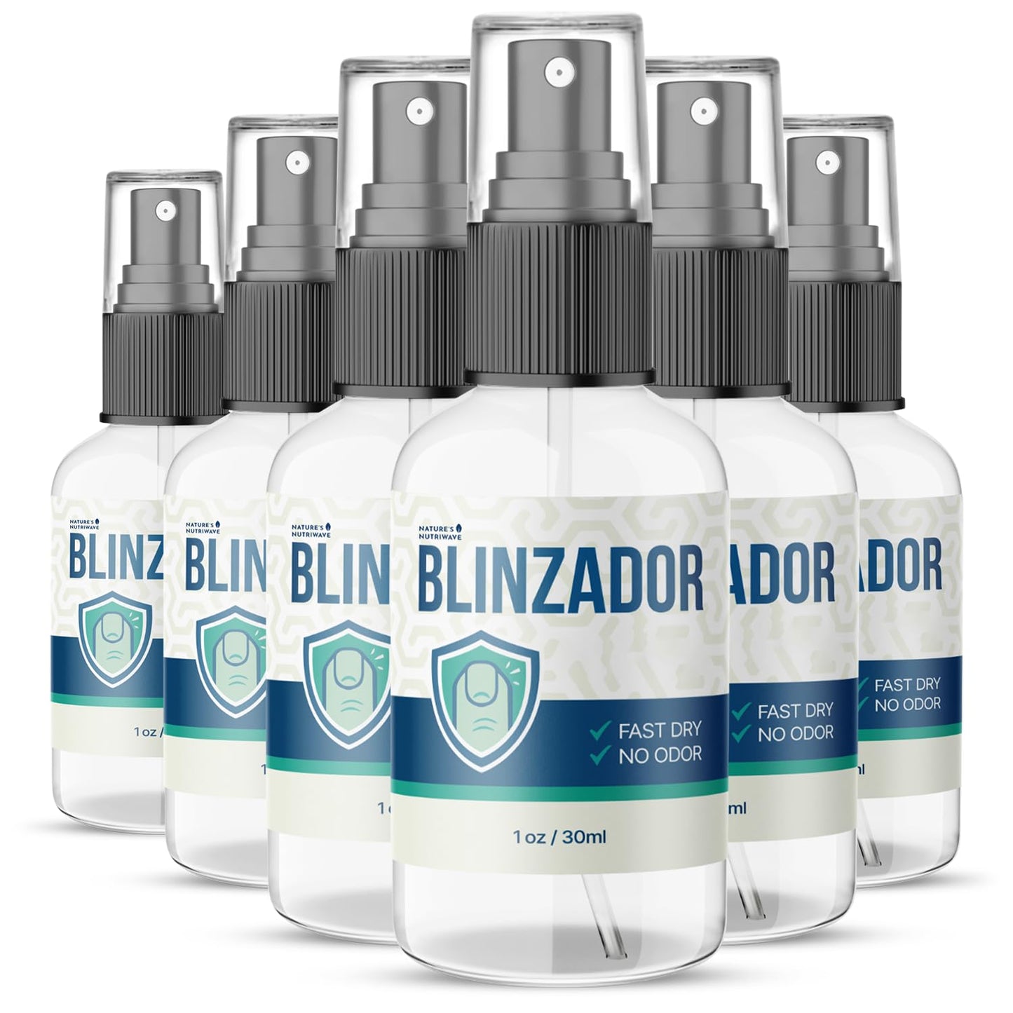 Blinzador – Natural Spray for Foot & Nail with Plant-Based Ingredients – Fast-Drying, Odorless, Easy-to-Use | 1oz (30ml), 6 Month Supply