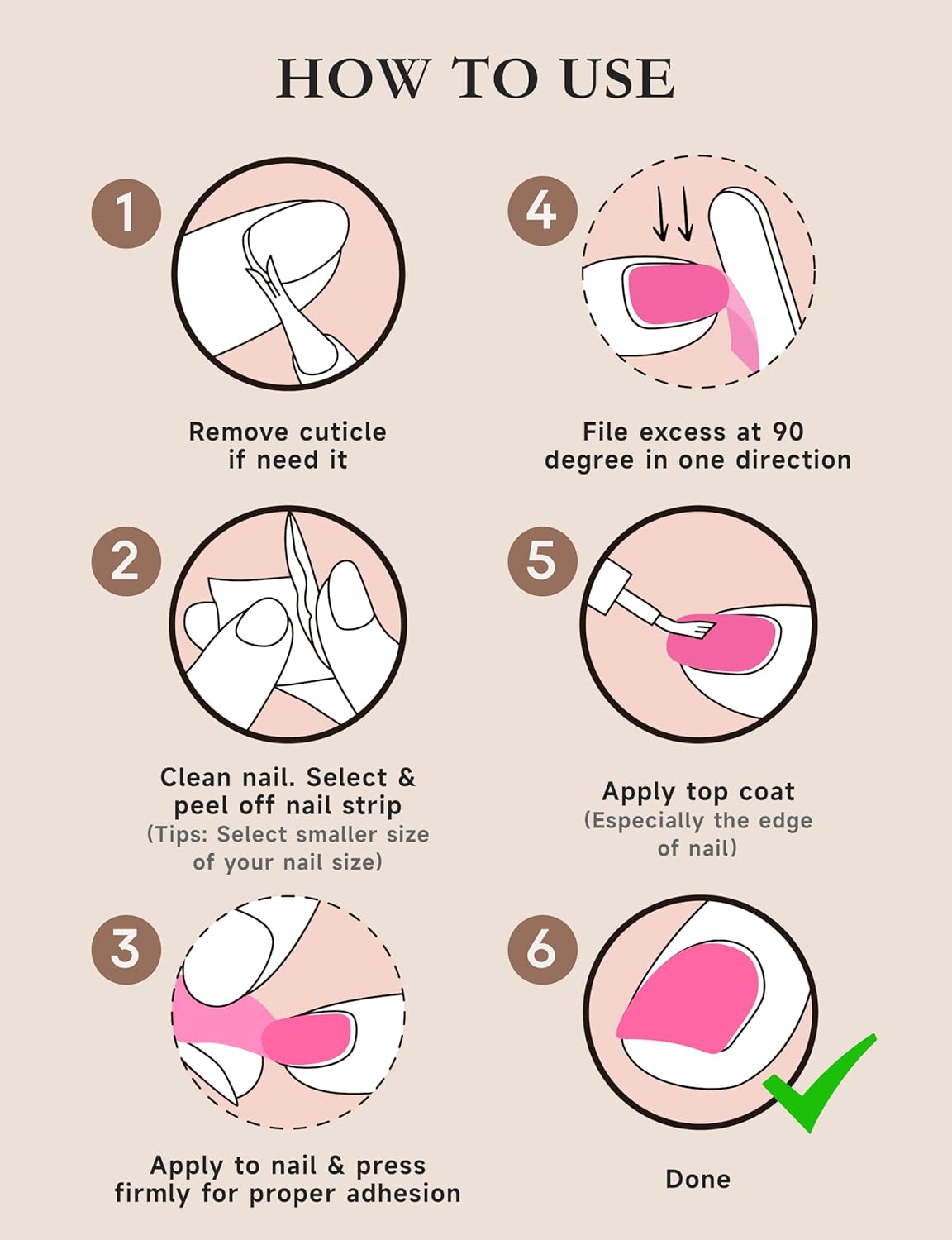 Nail Polish Strips, 44PCS Salon Quality Wraps with Top Coat, Long Lasting Gel Nail Stickers for Women Easy Apply& Remove (Upside Red&Black&Gold)