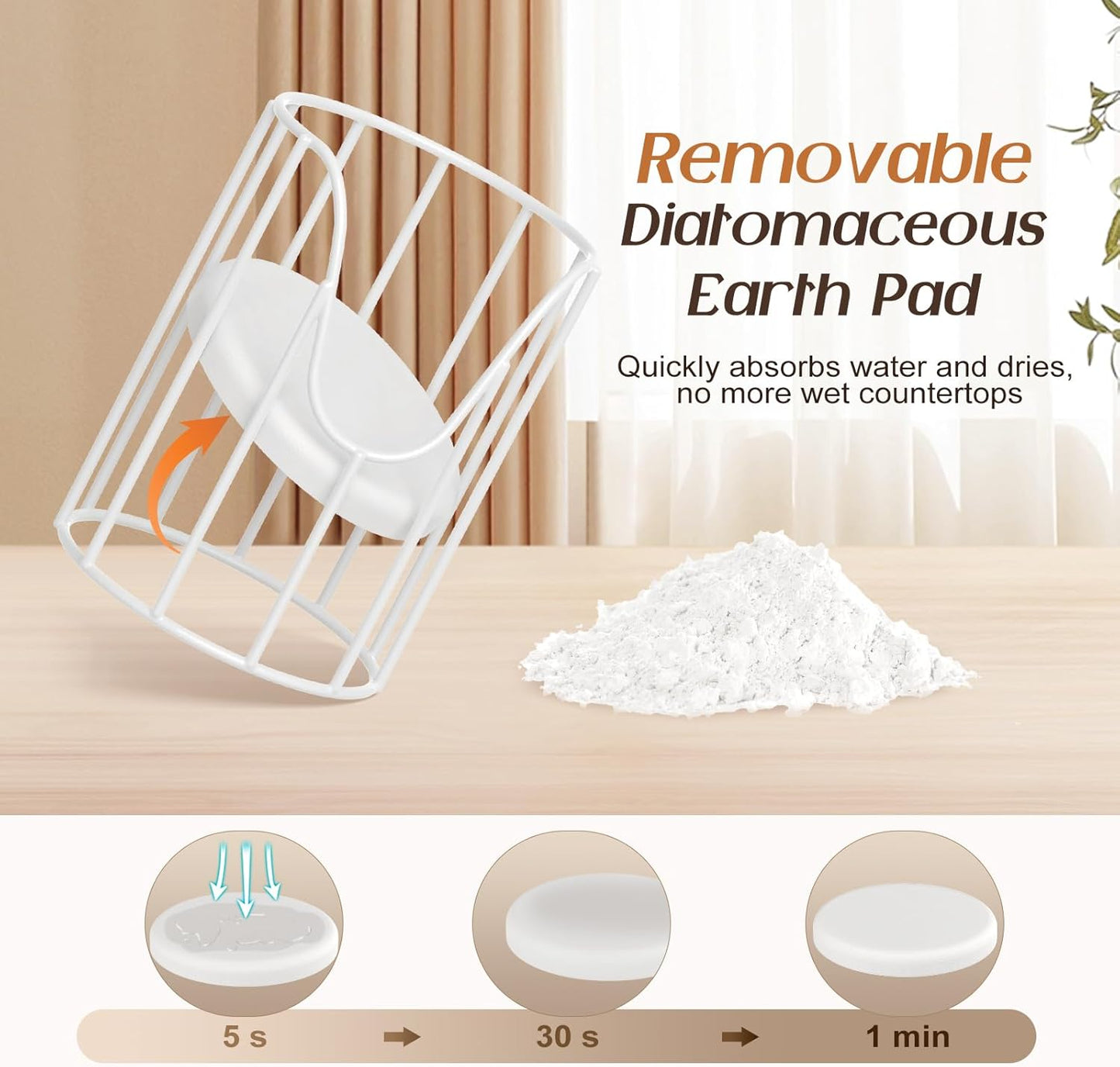 Luxspire Bathroom Cup Dispenser, 3-5oz Dixie Cup Dispenser, Metal Dixie Cup Holder, Disposable Paper Cup Holder for Bathroom, Cotton Pad Holder, Guest Bathroom Essentials, White, 2 Pack