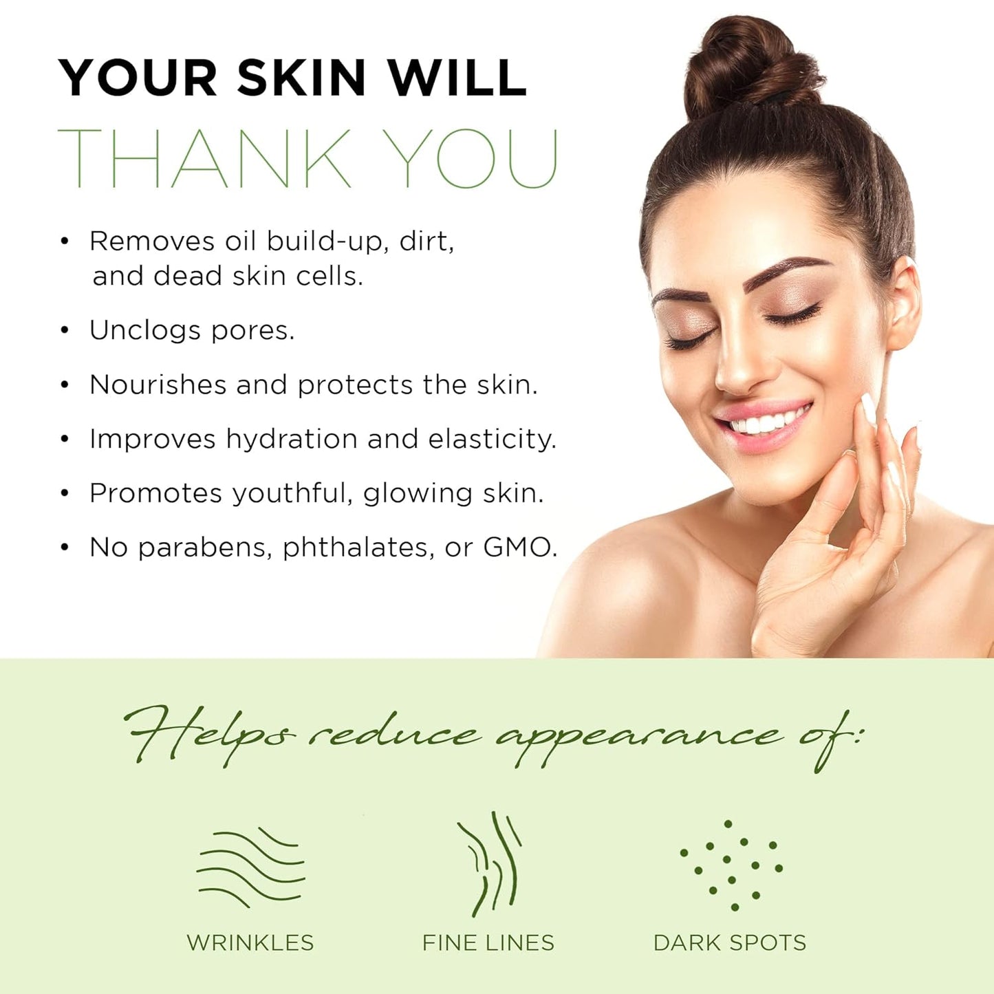 Azure Cosmetics Hemp Nourishing Peel Off Facial Mask- Anti Aging & Hydrating Face Masks - Removes Blackheads, Dirt & Oils - With Hemp Oil and Hyaluronic Acid - Skin Care - 150mL / 5 fl.oz.