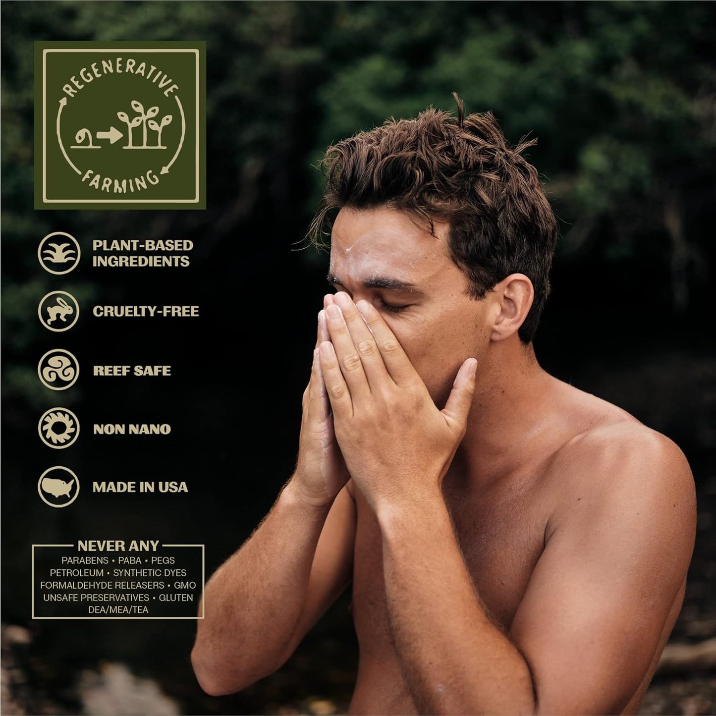 Thrive Natural Care Reef Safe Sunscreen SPF50 - Hawaii 104 Reef Act Compliant - Mineral Sunscreen Non-Nano Zinc Oxide - Vegan, (5.8 Oz (Pack of 2))