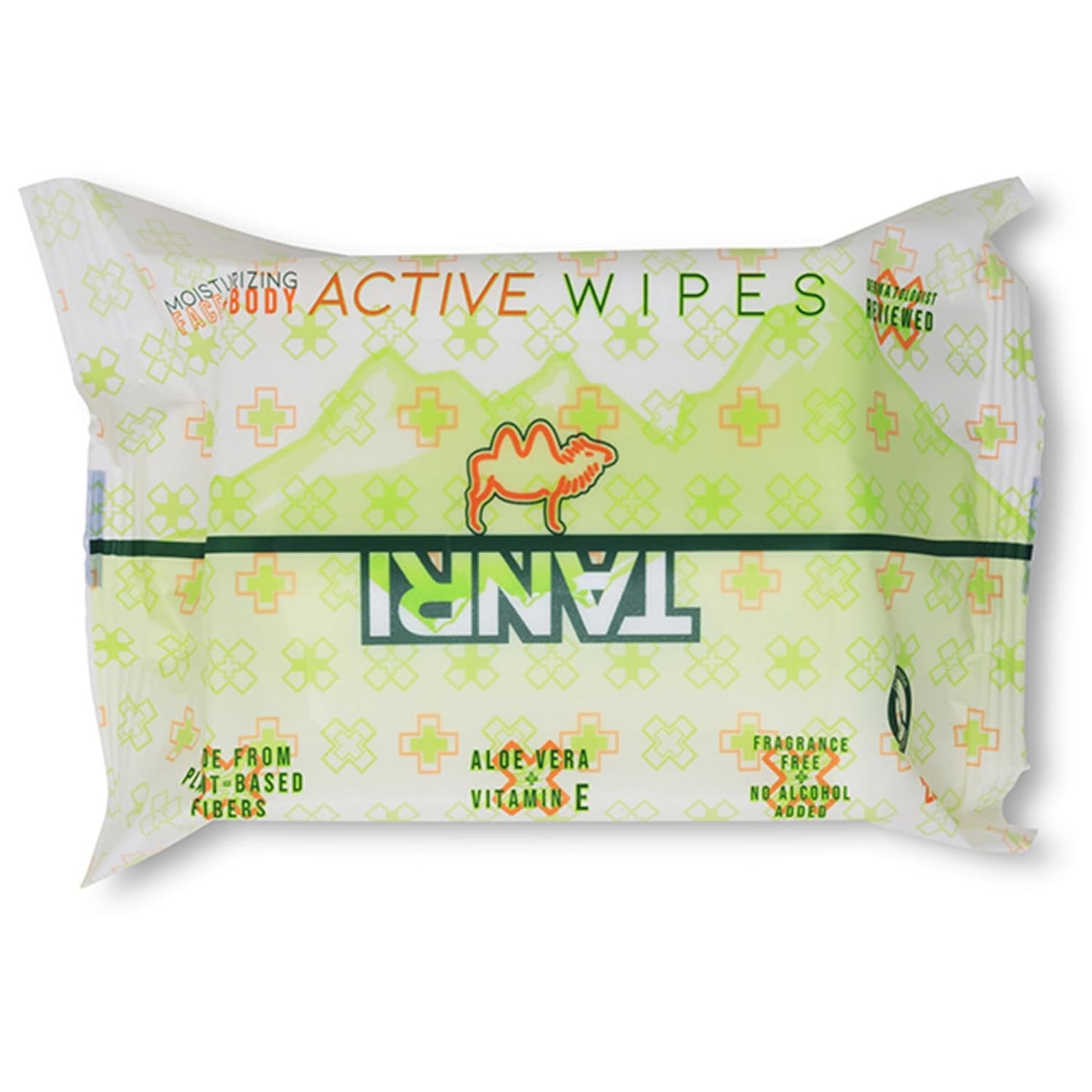 TANRI Primo Explorer Pack; Includes SPF50+ Sunscreen Lotion with Zero White Cast, Active Wipes No-Rinse Body Wipes, Moisturizing SPF15 Pear Lip Balm and an Adjustable Fanny Pack (4-Pack Bundle)