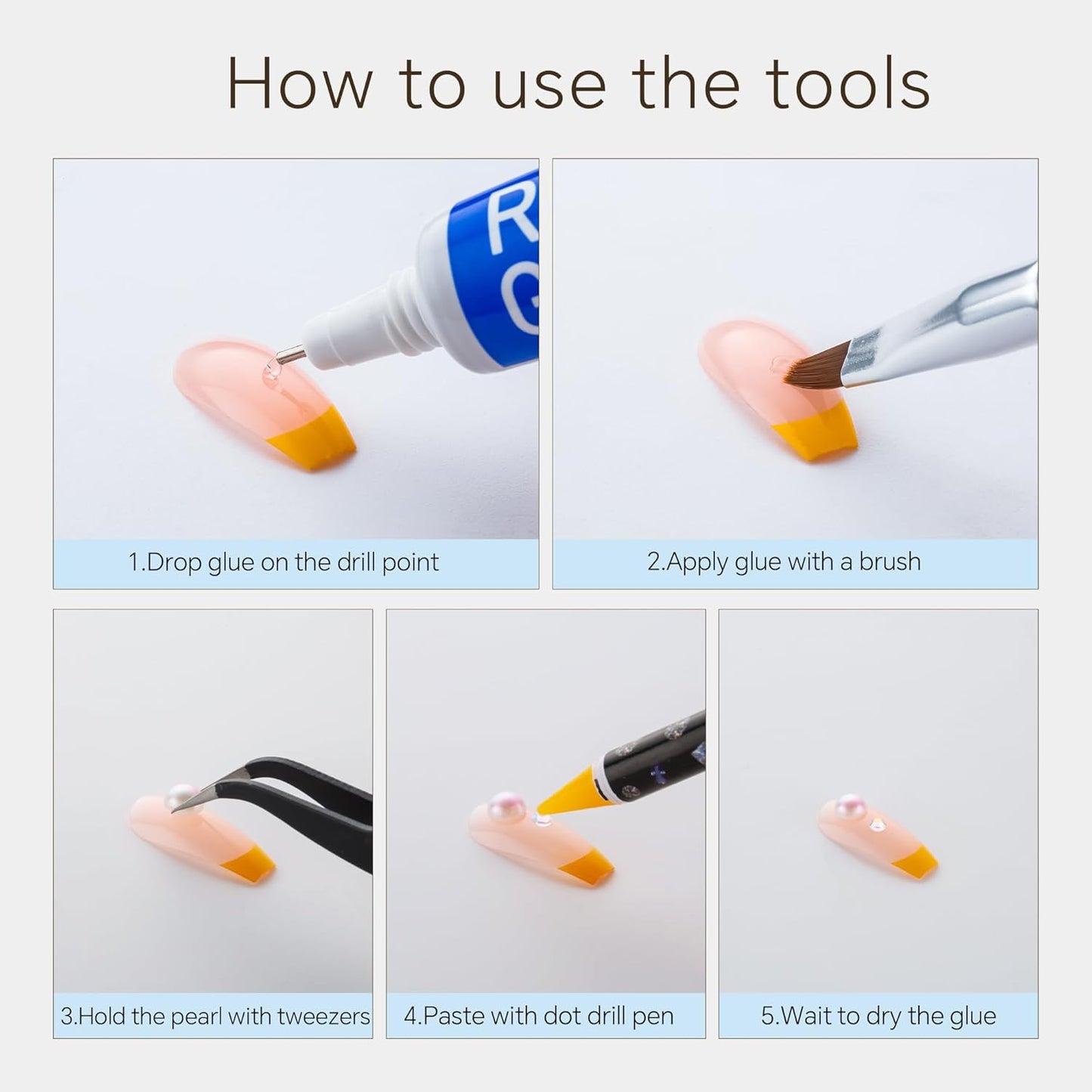 60g Cyan Pink Flat Back Pearls Rhinestones for Crafts Mixed Size 3mm-10mm AB Color Round Half Pearls Flatback Pearl Beads and Resin Rhinestones Set for Face Art with Gel