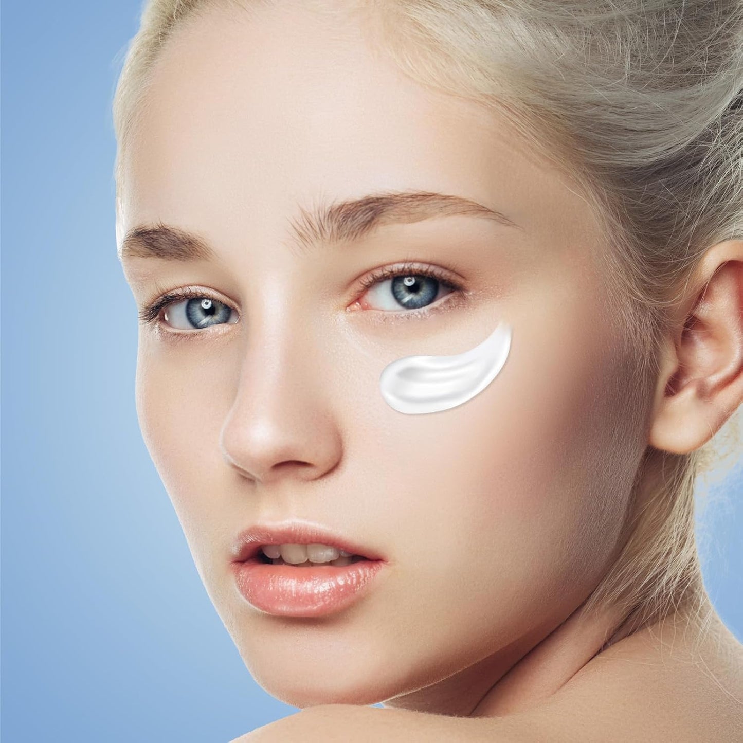 Under Eye Cream with 5% Caffeine, Dark Circles Under Eye Treatment with Retinol, Anti Aging Eye Serum with 360° Massage Roller for Eye Bags, Wrinkles and Puffiness, 0.5 fl. oz,3 Pack