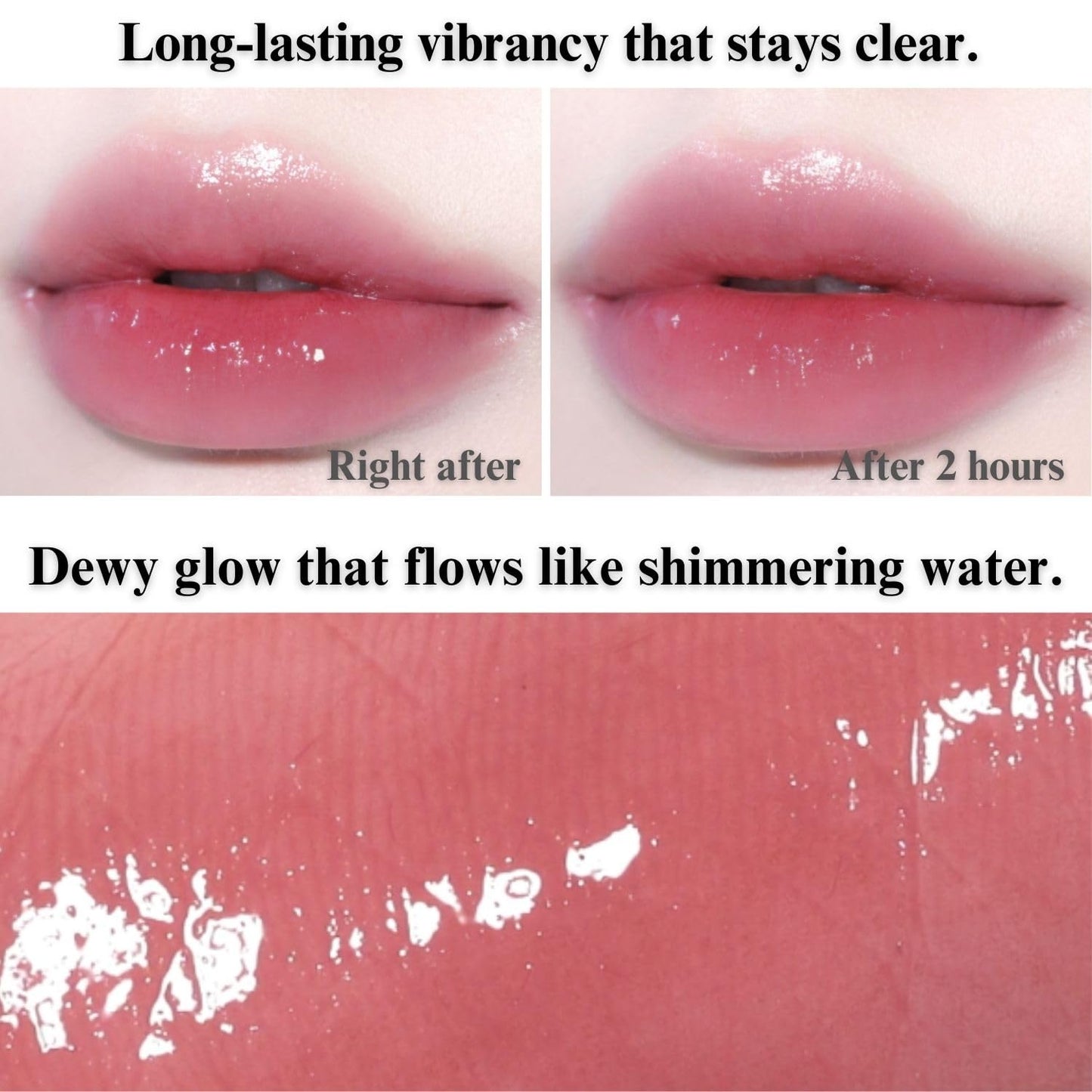 BBIA Glow Lip Tint – Lip Plumping, Volumizing Glossy & Glowy Lip Stain Naturally Moisturizing Comfortable Texture Lightweight Long-Lasting Vivid Color Non-Sticky Non-Dry Korean (15 SPRING, Pack of 1)