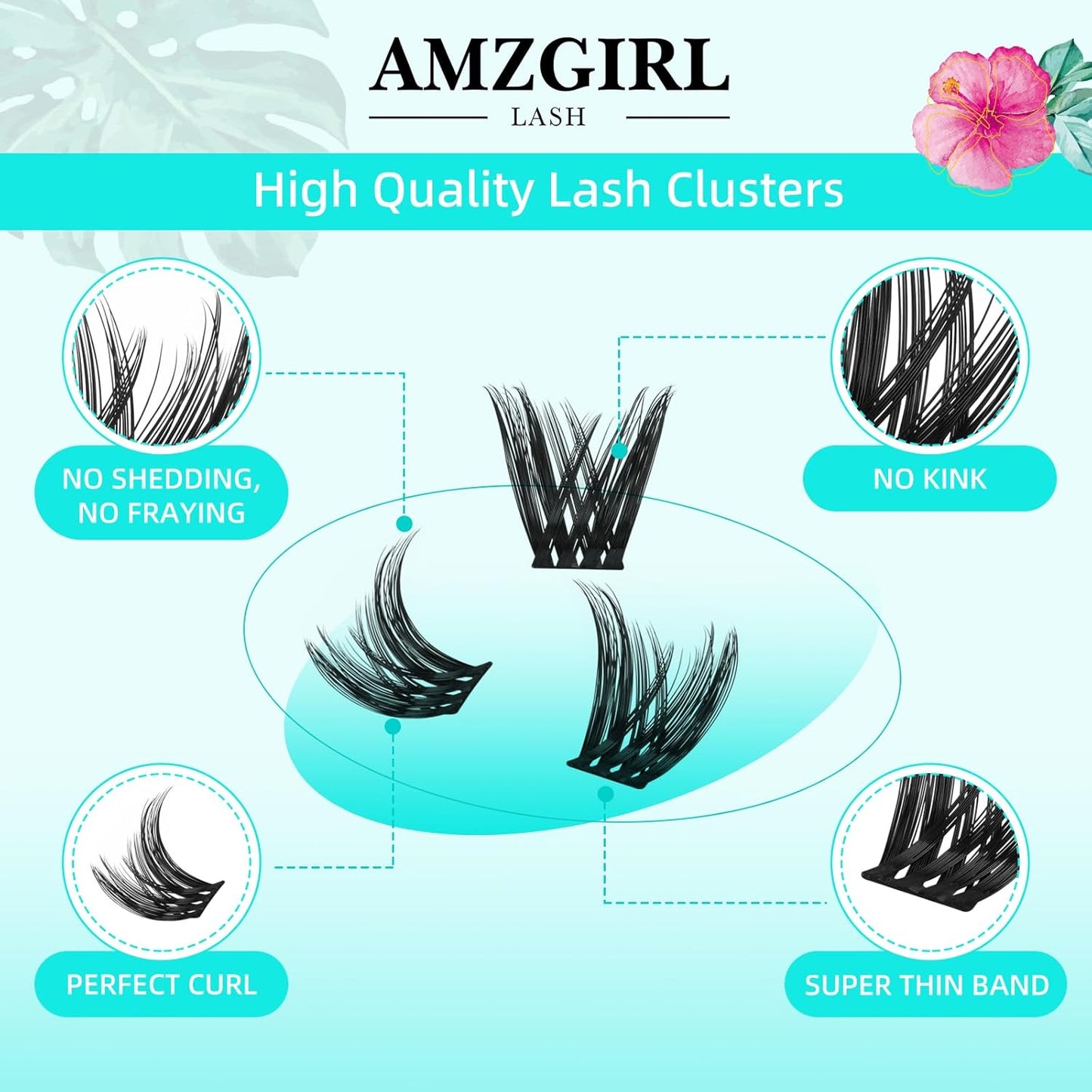 Lash Clusters Wet Look 168Pcs Eyelash Cluster Ultra-Thin Lash Band Eyelashes Extensions Spiky Anime Wide Span Lashes(Mallow,C-14mm)