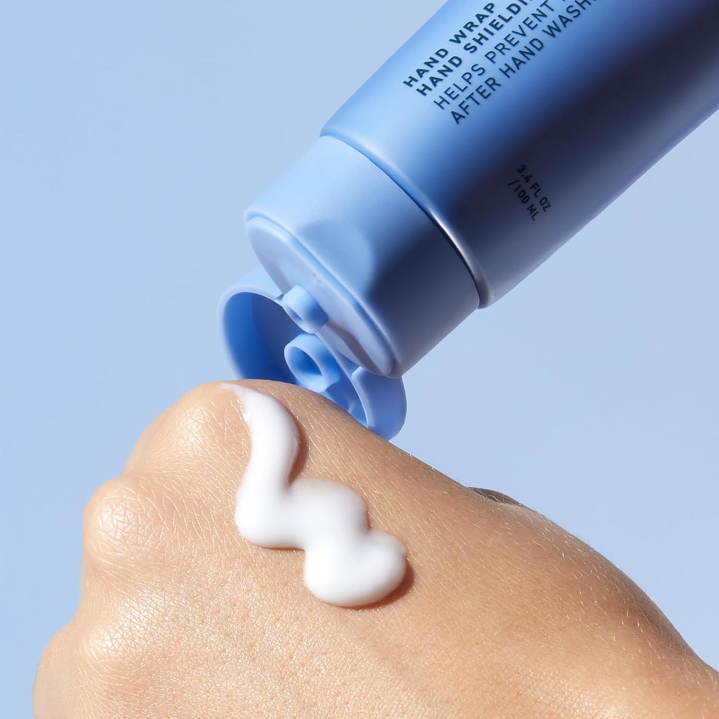 Skin Hand Wrap, Hand Cream for Dry Cracked Hands. Deep Nourishing Moisturizing Formula. Non-Greasy Balm for Women and Men. Unscented Skincare with Moisture Lock Formula. 3.4oz