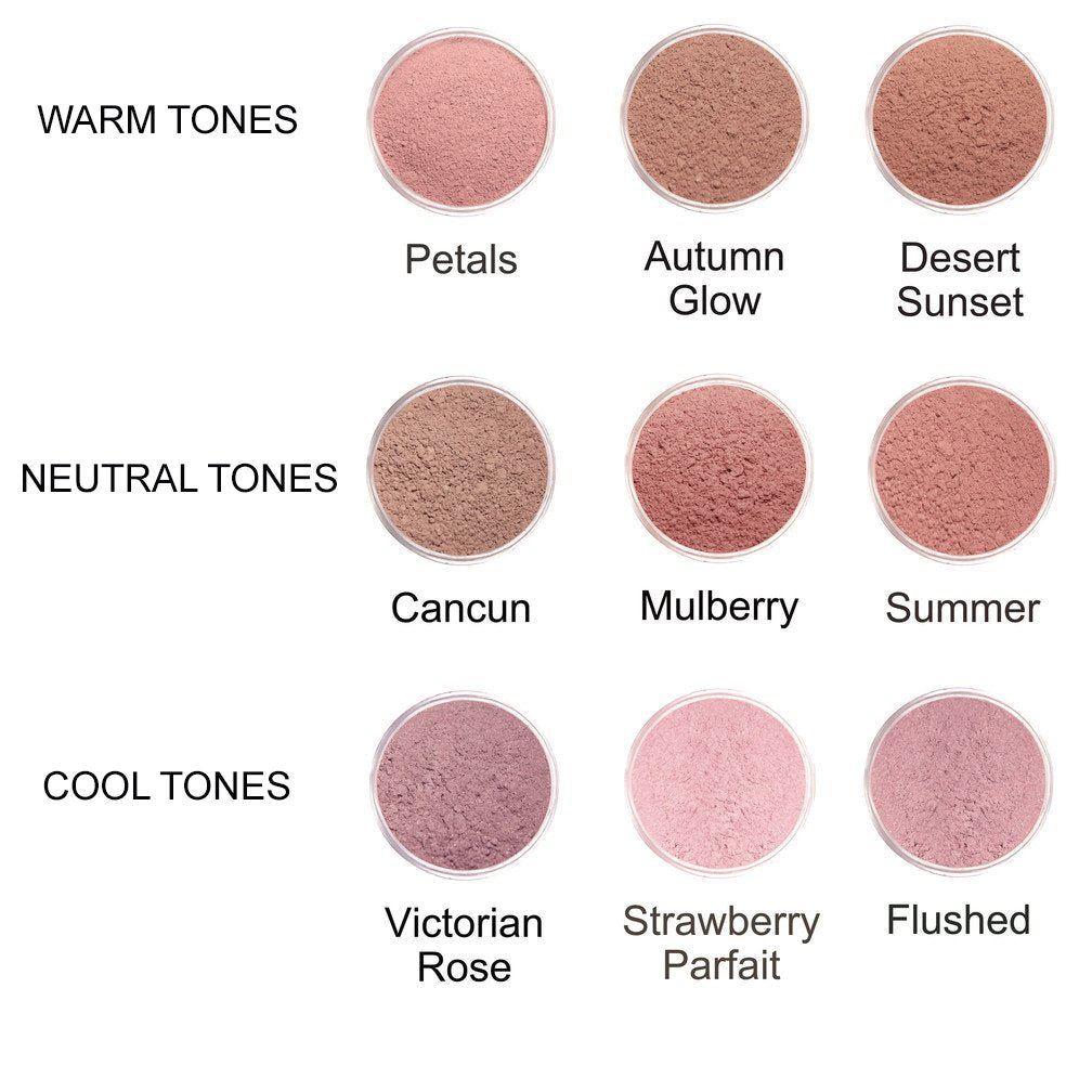 Lauren Brooke Cosmetiques All Natural Cheek Color, Blush (Flushed)