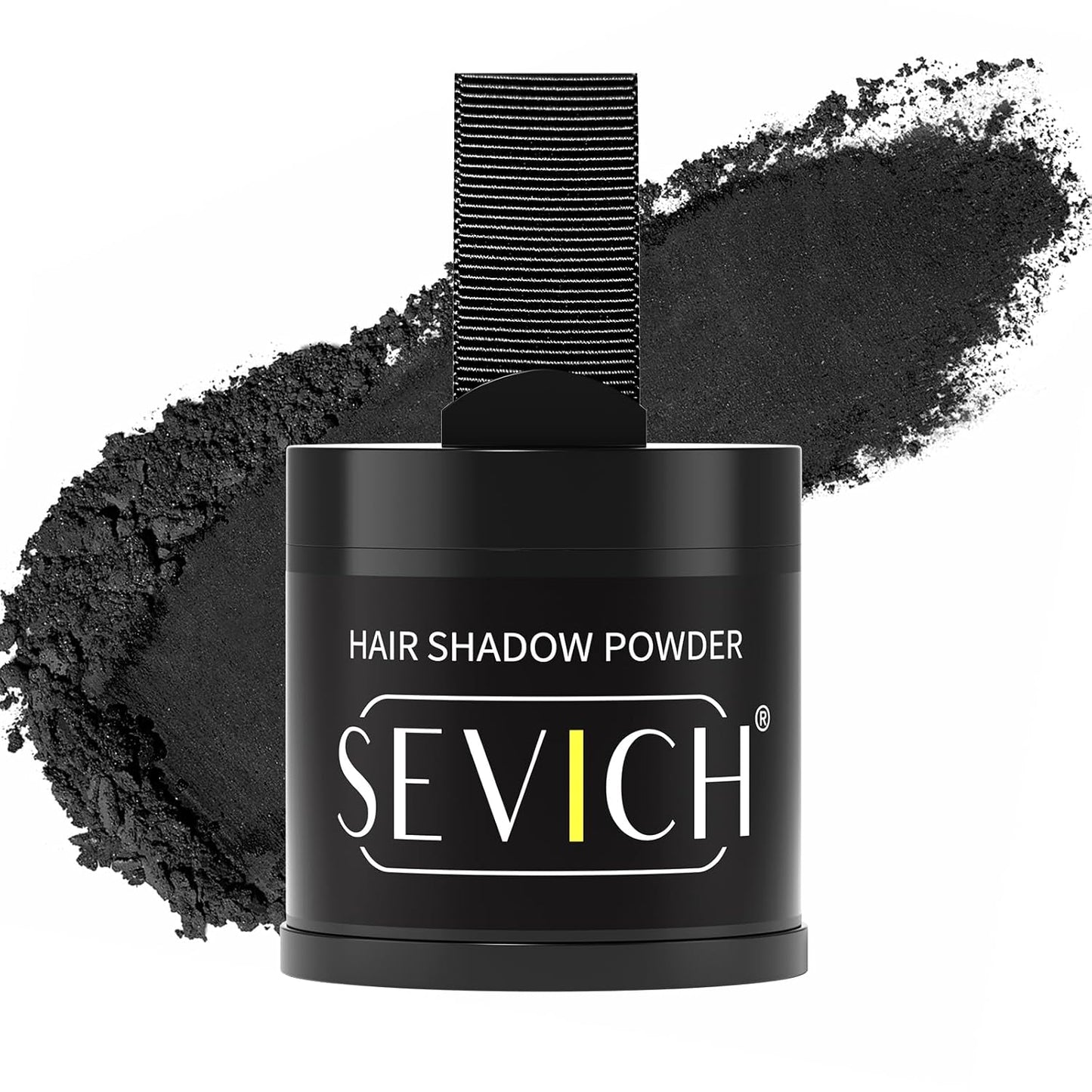 Sevich Hairline Powder 10g Large Capacity,Instantly Conceals Hair Loss,Root Touch up Powder,Hair Shadow Toppers for Women & Men Thinning Gray Hair,48H Makeup Lasting,1 Box = 2.5 Boxes,Black