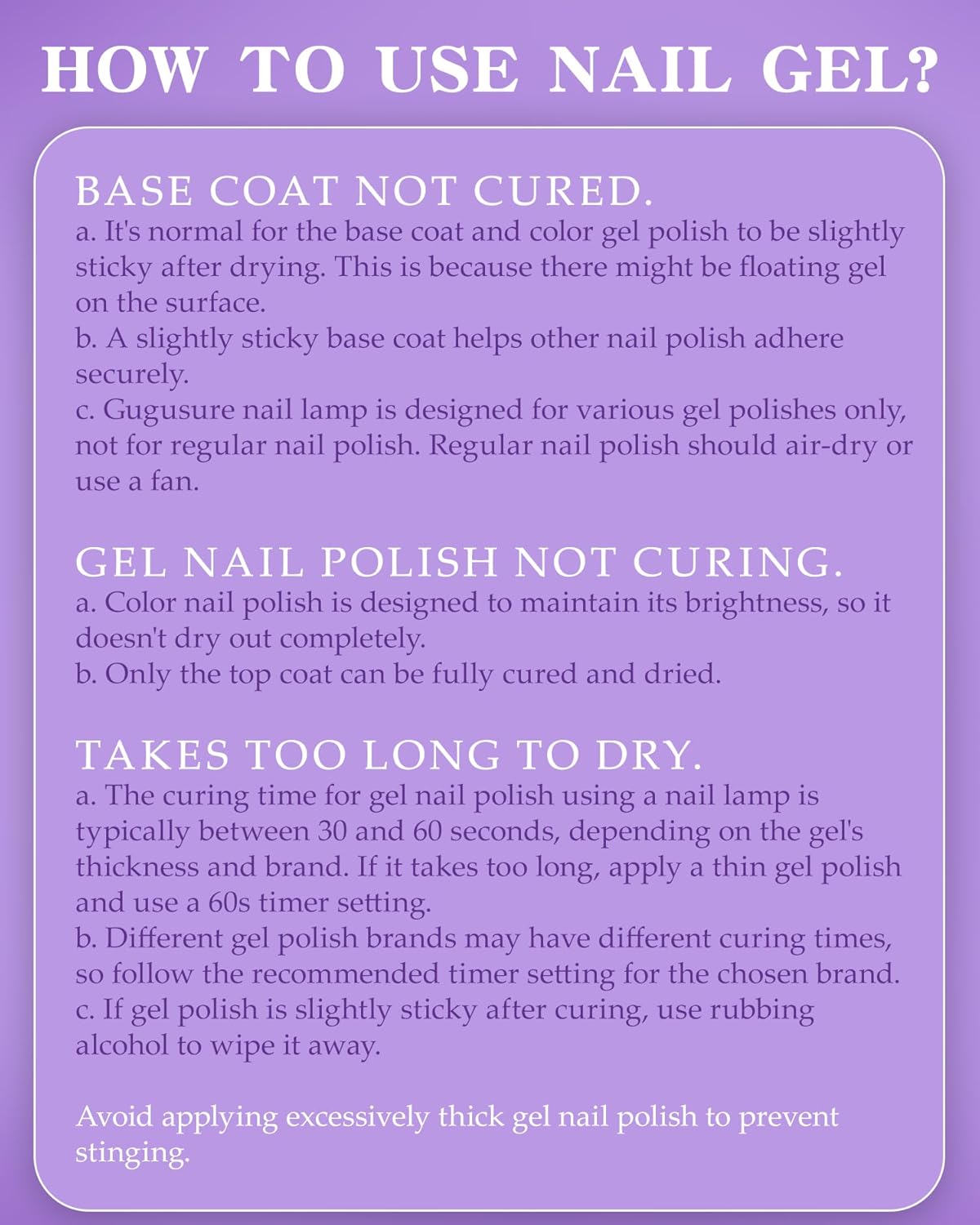 UV LED Nail Lamp, Gugusure Upgrade 180W Nail Dryer for Gel Polish with LCD Display, Auto Sensor and 4 Timer Settings, Professional Curing Lamp Light with 42 Beads for Salon and Home