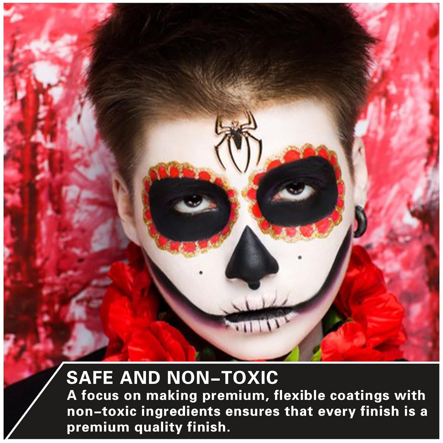 Red Face Body Paint Halloween Cosplay Clown Zombie Costume Sfx Makeup Professional Oil Based Cream Face Paint Palette for Adults and Kids