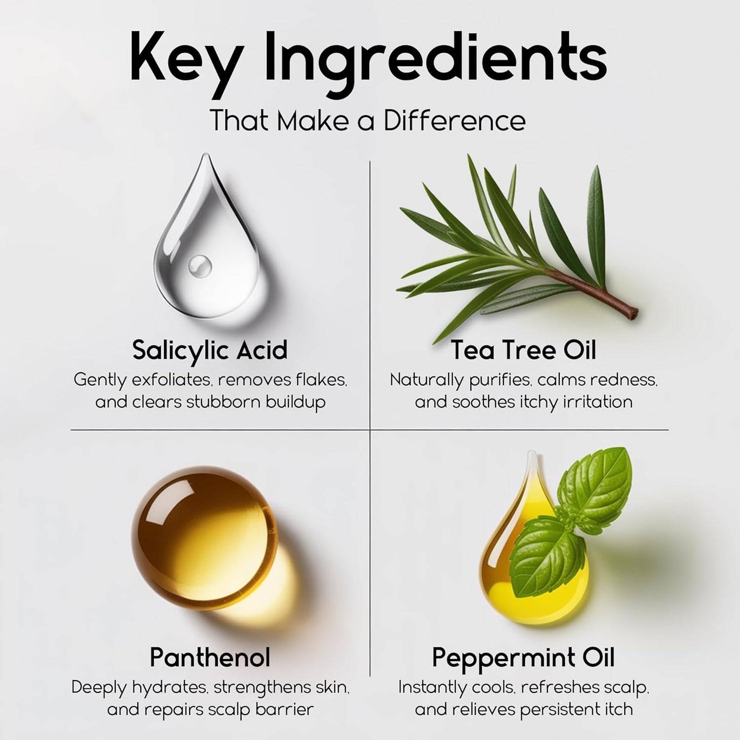 Scalp Psoriasis Shampoo, Flakes Shampoo Anti Dandruff, Itchy Scalp Treatment for Seborrheic Dermatitis & Folliculitis, Anti Fungal, Medicated Solution for Itchy, Flaky & Dry Hairs (Pack of 2)