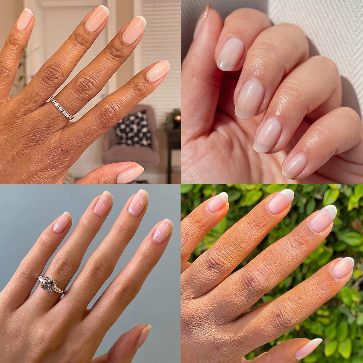 Olive & June Long Lasting Nail Polish | Plump, Gel-Like Finish No Lamp Needed | Lasts up to 10 days | Salon-Quality Color at Home | 15-Free, Vegan & Cruelty-Free Chip-Resistant Shine | BEB Sheer White