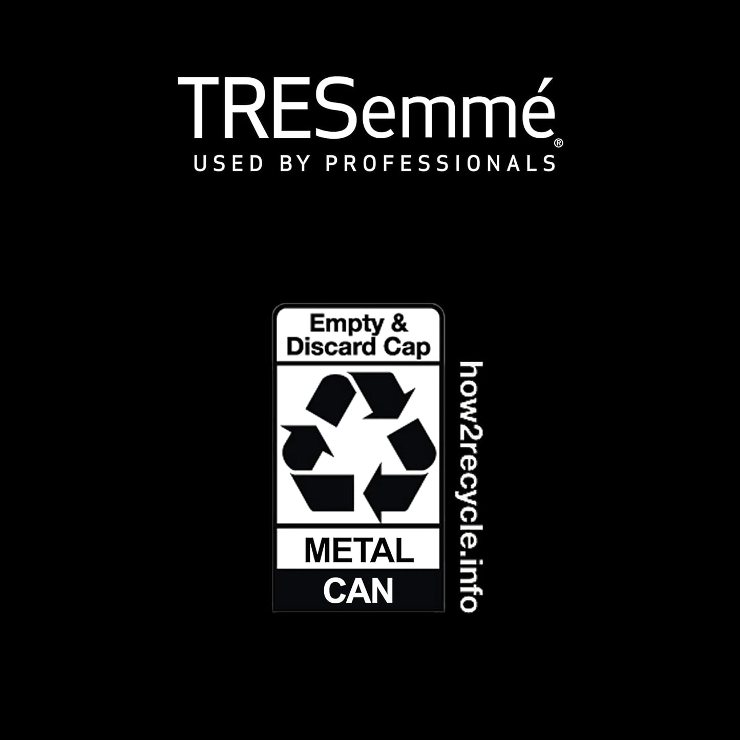 TRESemmé Temporary Hair Color Root Touch-Up Dark Brown Ammonia-free, Peroxide-free Root Cover Up Spray 2.5 Fl Oz