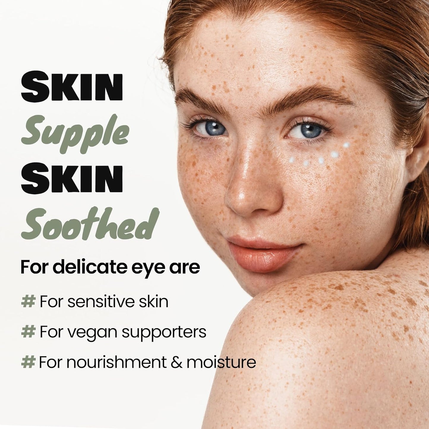 DEWYTREE Heartleaf 100 Eye Cream | Korean Eye Cream w/Rice Extracts & Quinoa Seed Extracts | Hydrating Eye Cream for Dark Circles and Puffiness | Vegan Firming Eye Cream (1.18 Fl. Oz.)