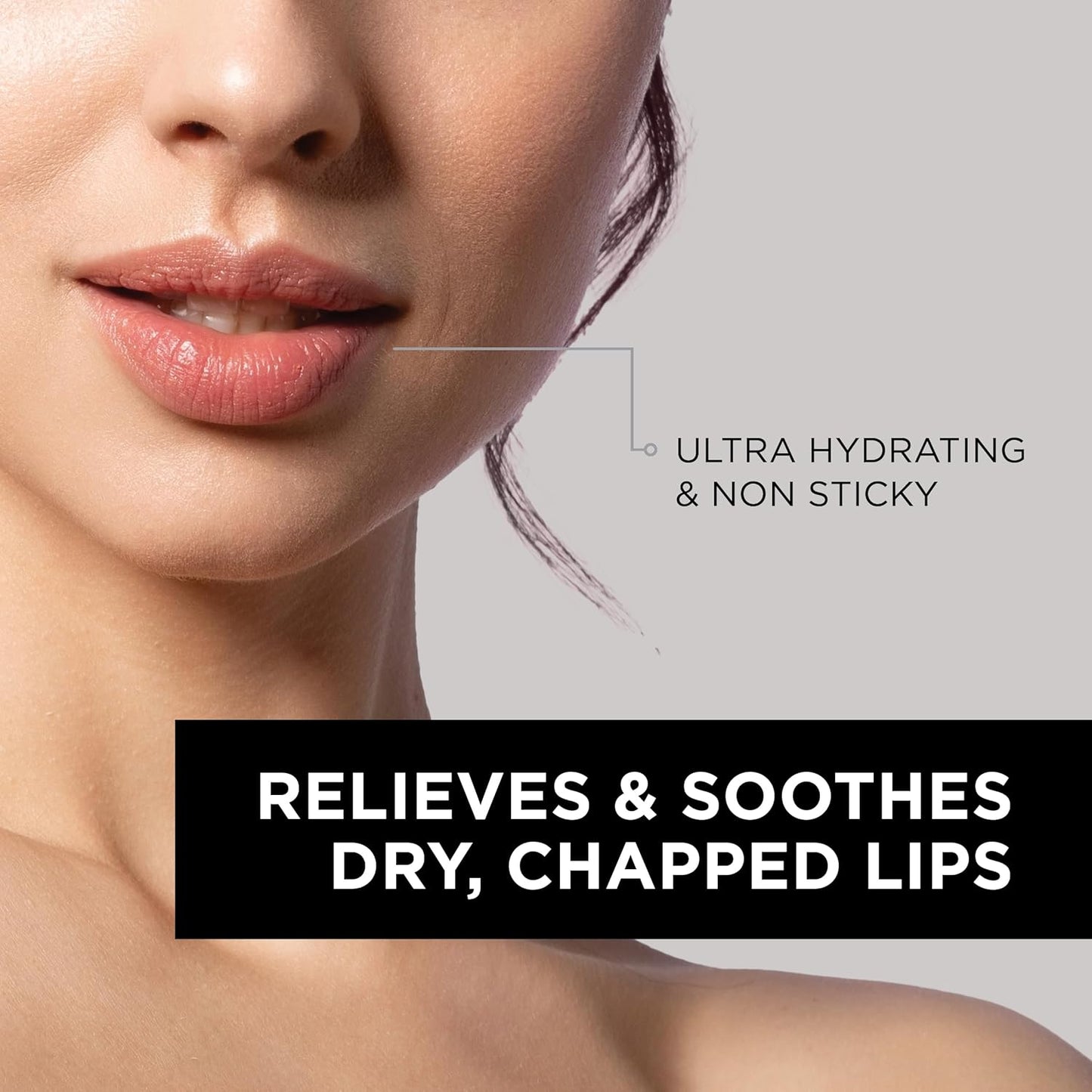 Pure Cosmetics Pure Illumination Lip Gloss - LED-lit Applicator w/Side Mirror - Non-Sticky, Moisturizing & Hydrating Lip Glosses - Soothes & Protects Dry Chapped Lips (Cosmic Latte)