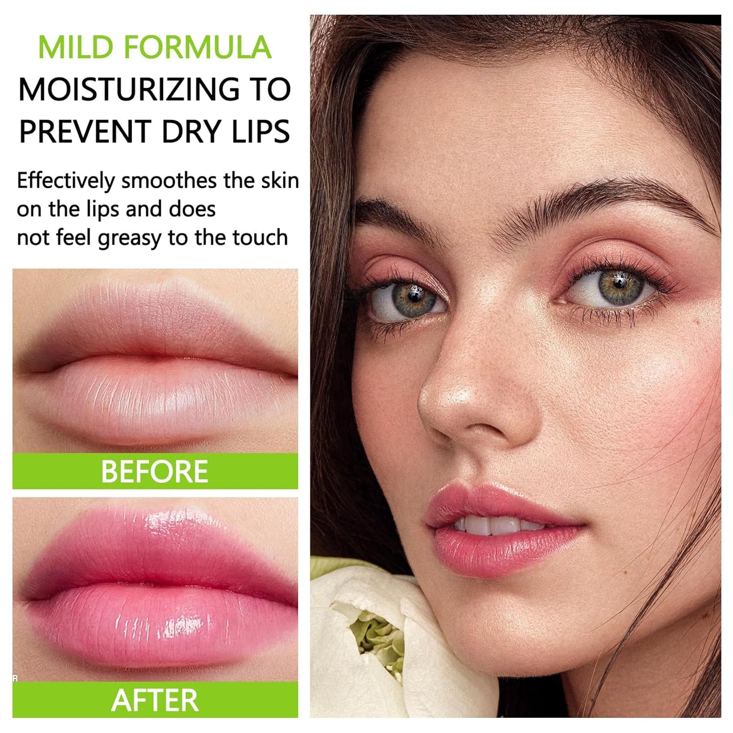 3PCS Aloe Vera Color Changing Lipstick,Crystal Jelly Tinted Lip Balm,Magic Color Change Lipgloss Set,Hydrating Lip Balm,Long-lasting Waterproofing Lipstick for Makeup