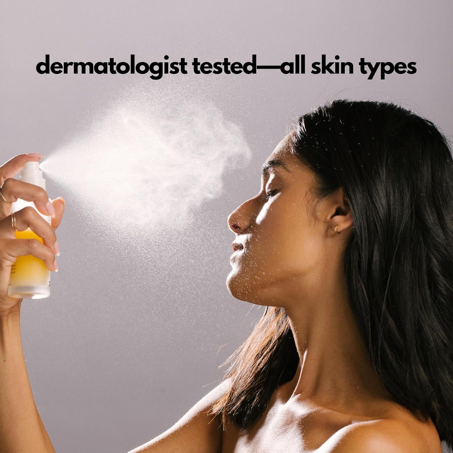 | PLUXOS 47 | SUNSCREEN + SKINCARE SPF 47 FACE MIST SPRAY (Unscented) | SUN DEFENSE COMPLEX CARE | Apply Over Makeup, Broad Spectrum, Clear, Light, Vegan, Hydrate, Fight Acne, Anti-Aging, Cell Repair