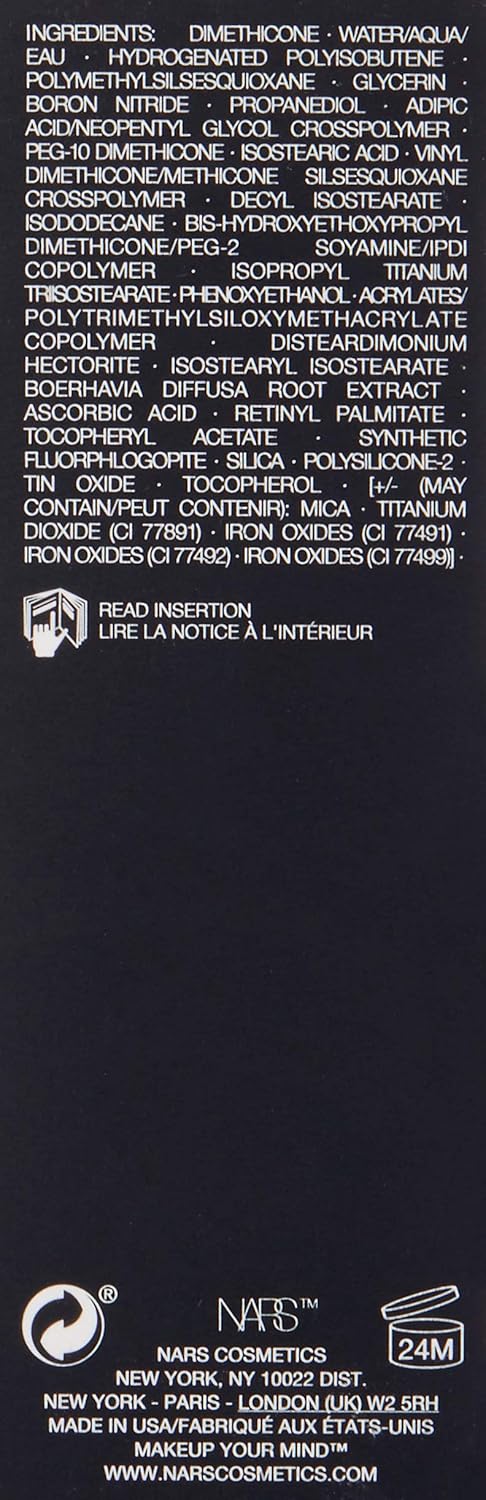 NARS All Day Luminous Weightless Foundation, No. 2 Tahoe/Medium-Dark, 1 Ounce