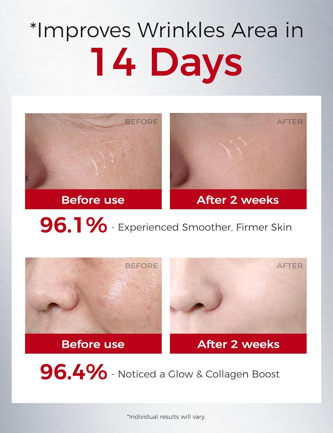 Retinol Serum for Face with 300PPM Retinol, Peptides – Firming, Anti Aging & Wrinkle Peptides Serum for Face - Korean Skincare for Smoothing & Hydrating, Ideal for Beginners|1.01 fl.oz