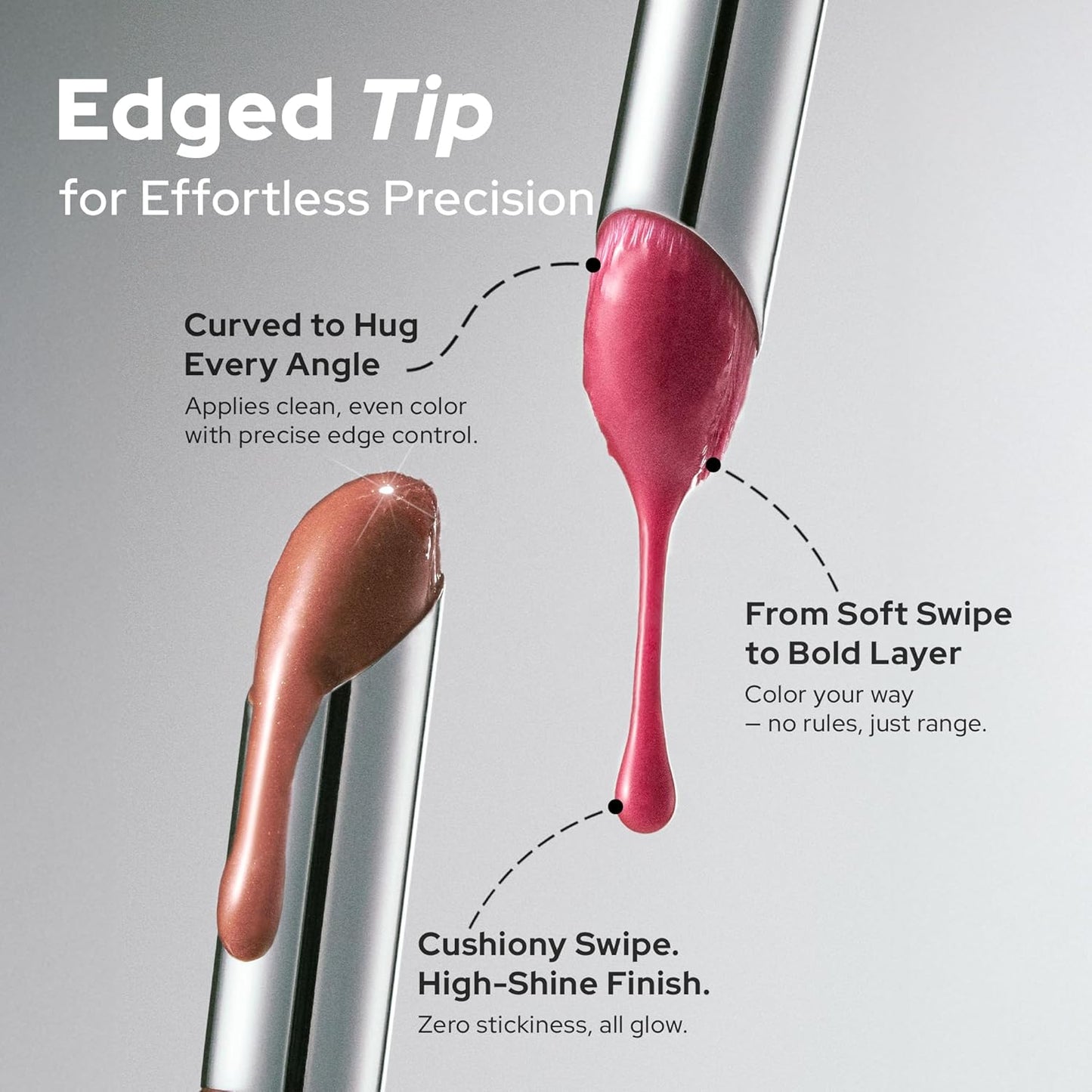 Unseen Balloon Tint, 6 Colors Set for All Skin Types. Buildable Color, Long Lasting Glossy Lip Stains, Lightweight Lip Gloss Make up (Delight, 1 Oz)