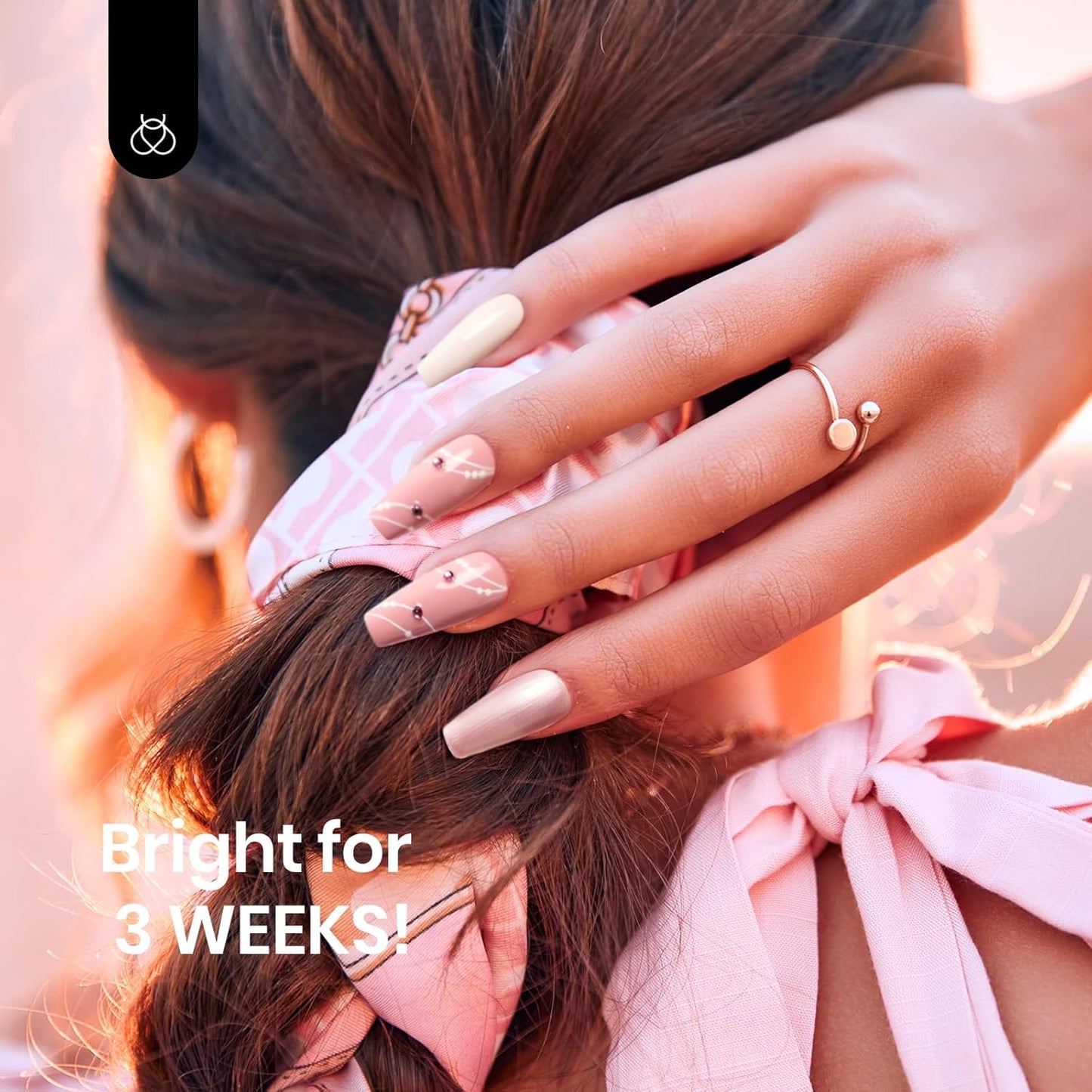 Beetles Pink Gel Nail Polish – Dare to Bare Gel Polish Set, 20 Color Soak off Uv Led Manicure Kit with 3Pcs Base Coat Matte Glossy for DIY Manicure Gift for Women