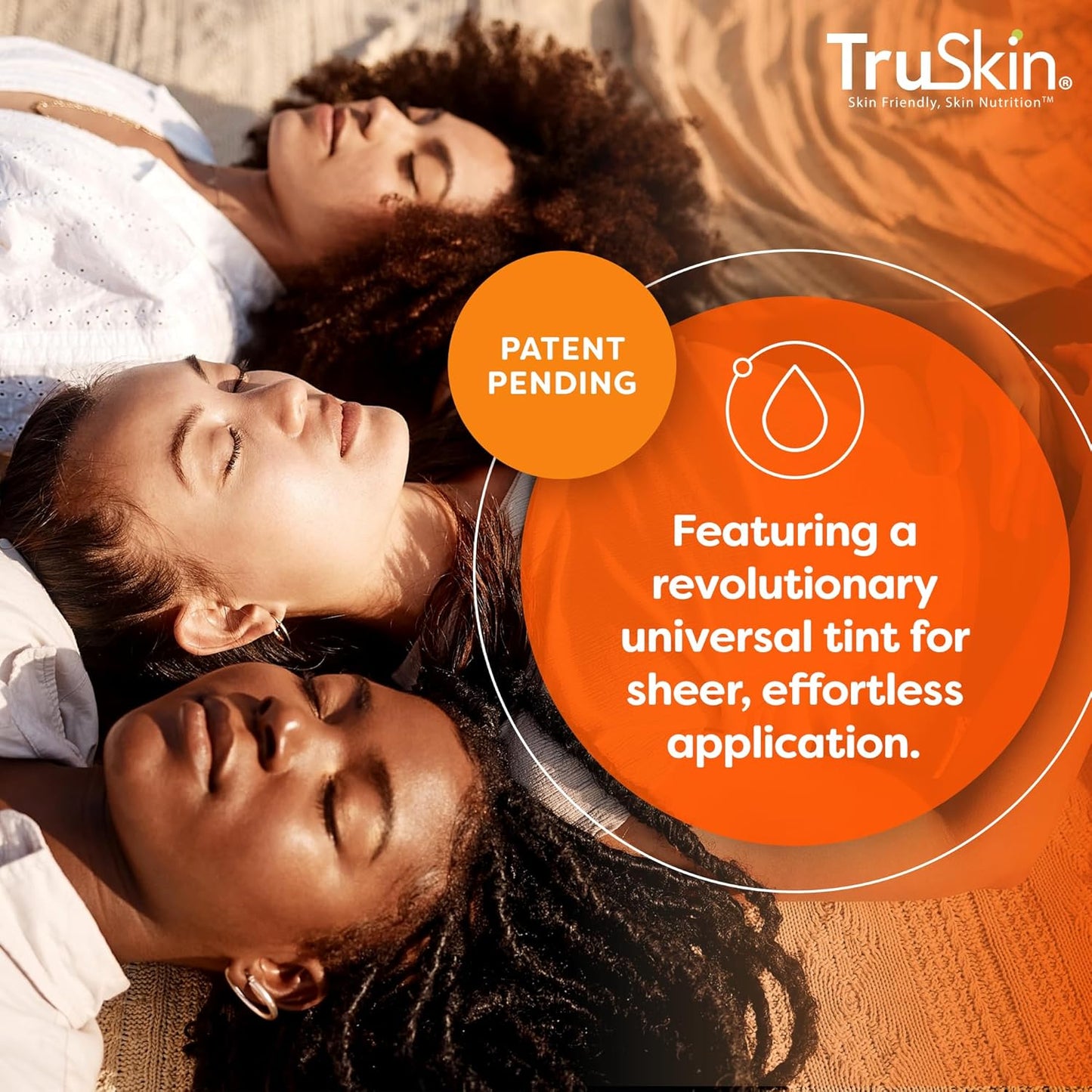 TruSkin Sunscreen Serum for Face – SPF 30 Universal Tinted Mineral Sunscreen Face Serum – Lightweight Transparent Finish – Zinc Oxide, Vitamin C, Hyaluronic Acid, Ceramides, All Skin Types, 1 fl oz